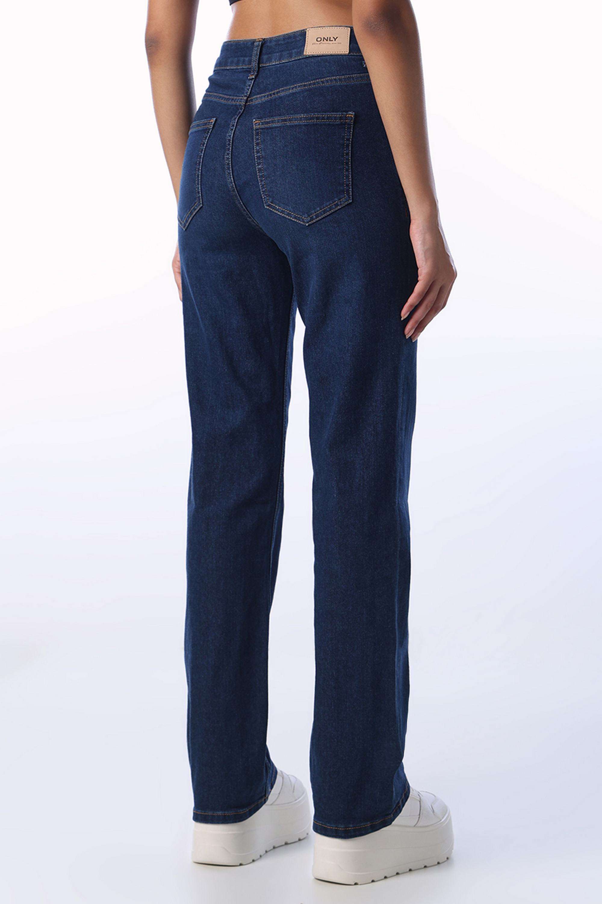 Mid-Rise-Light-Wash-Cotton-Straight-Fit-Women-s-Jeans