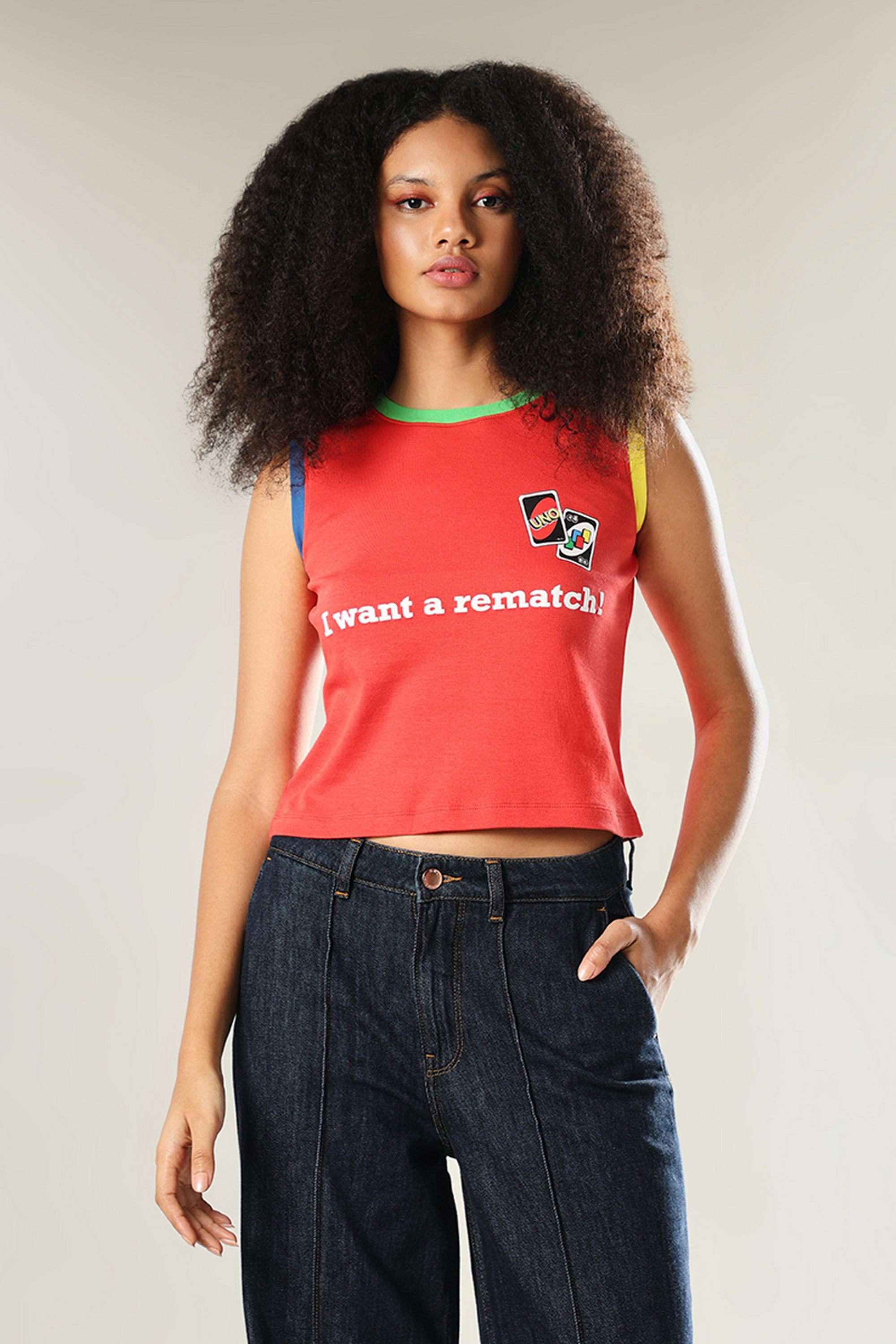 Solid-Blended-Fabric-Regular-Fit-Women-s-T-Shirt