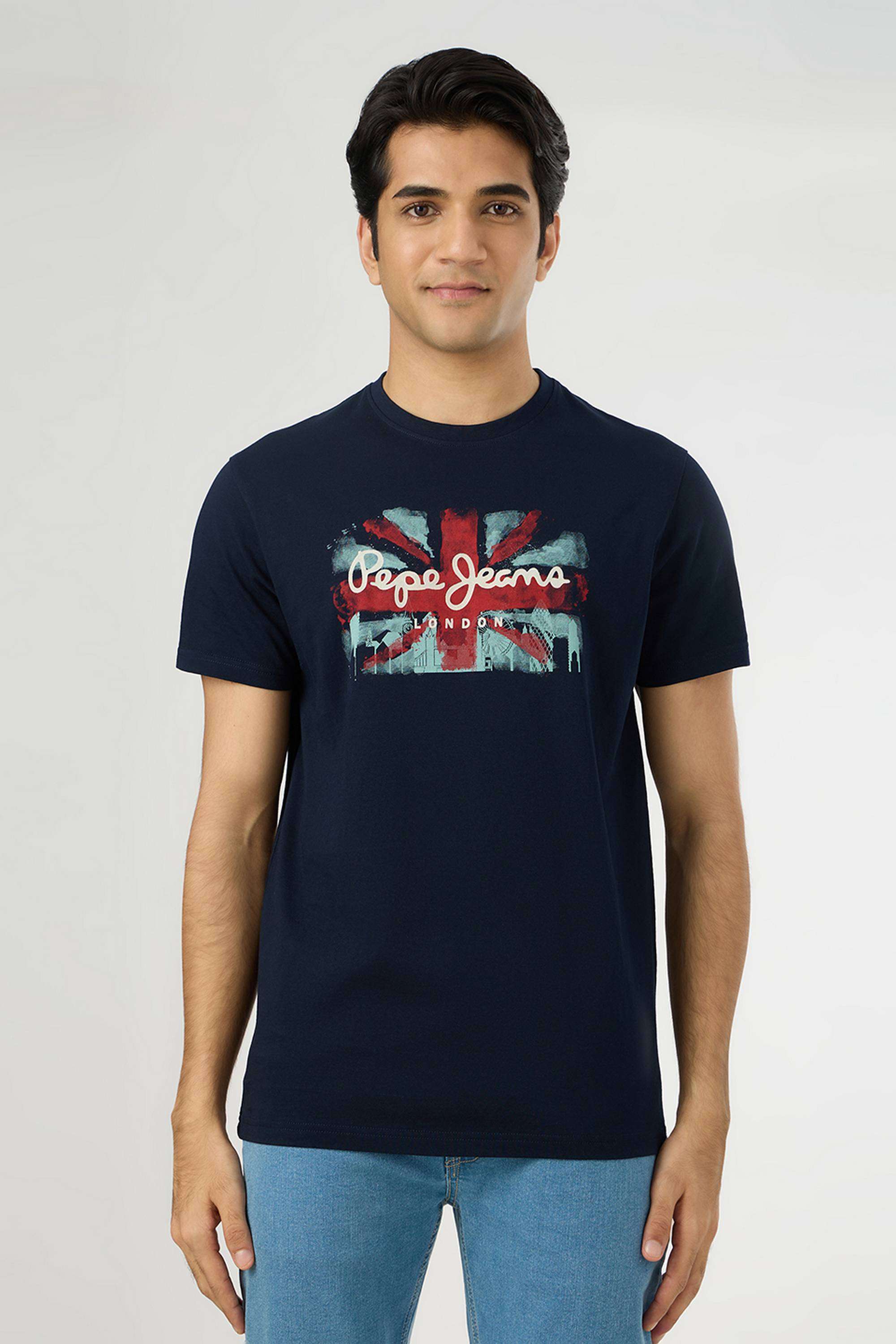Graphic-Print-Cotton-Round-Neck-Men-s-T-Shirt