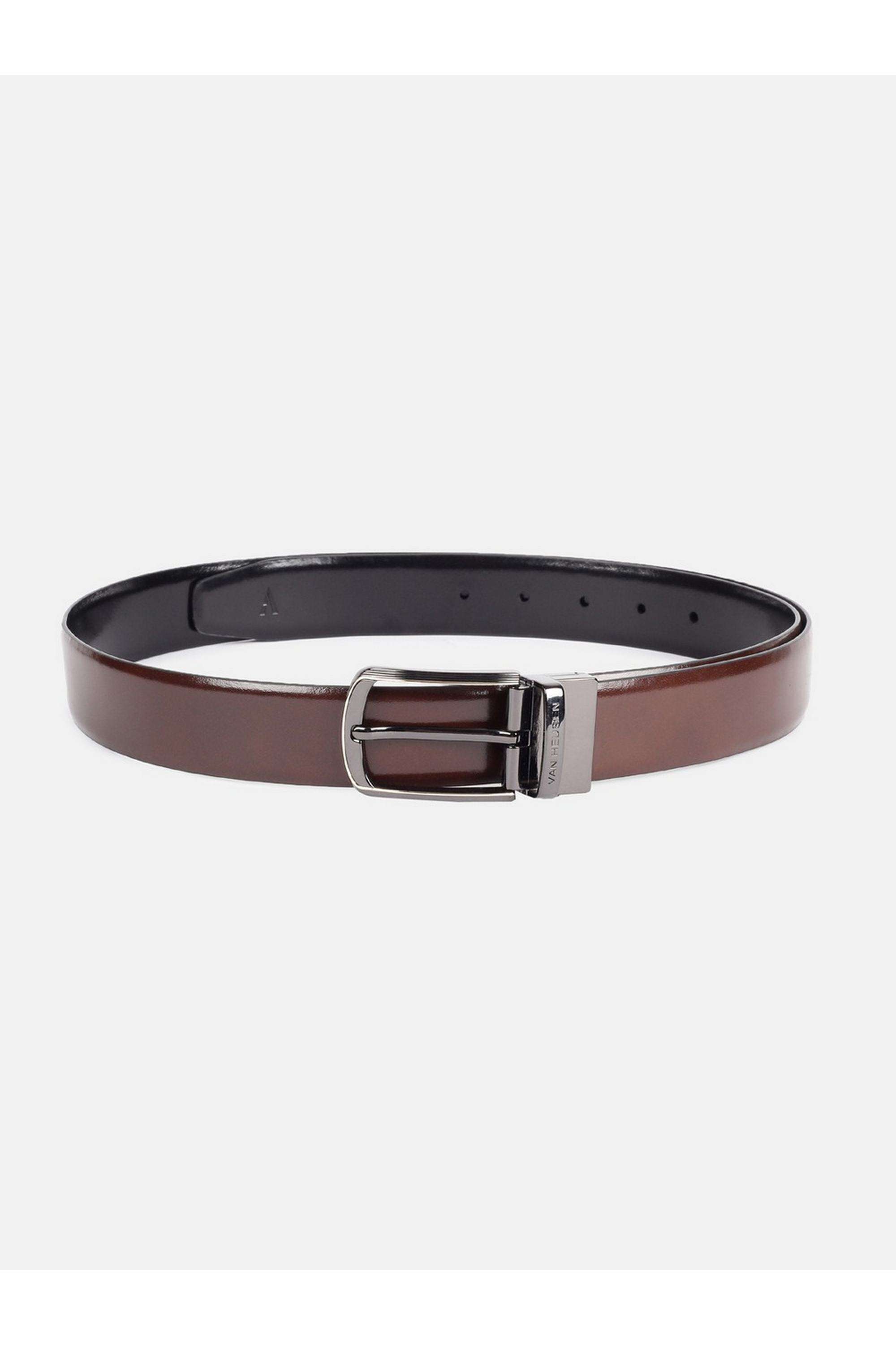 Leather-Regular-Fit-Solid-Casual-Wear-Men-Belts
