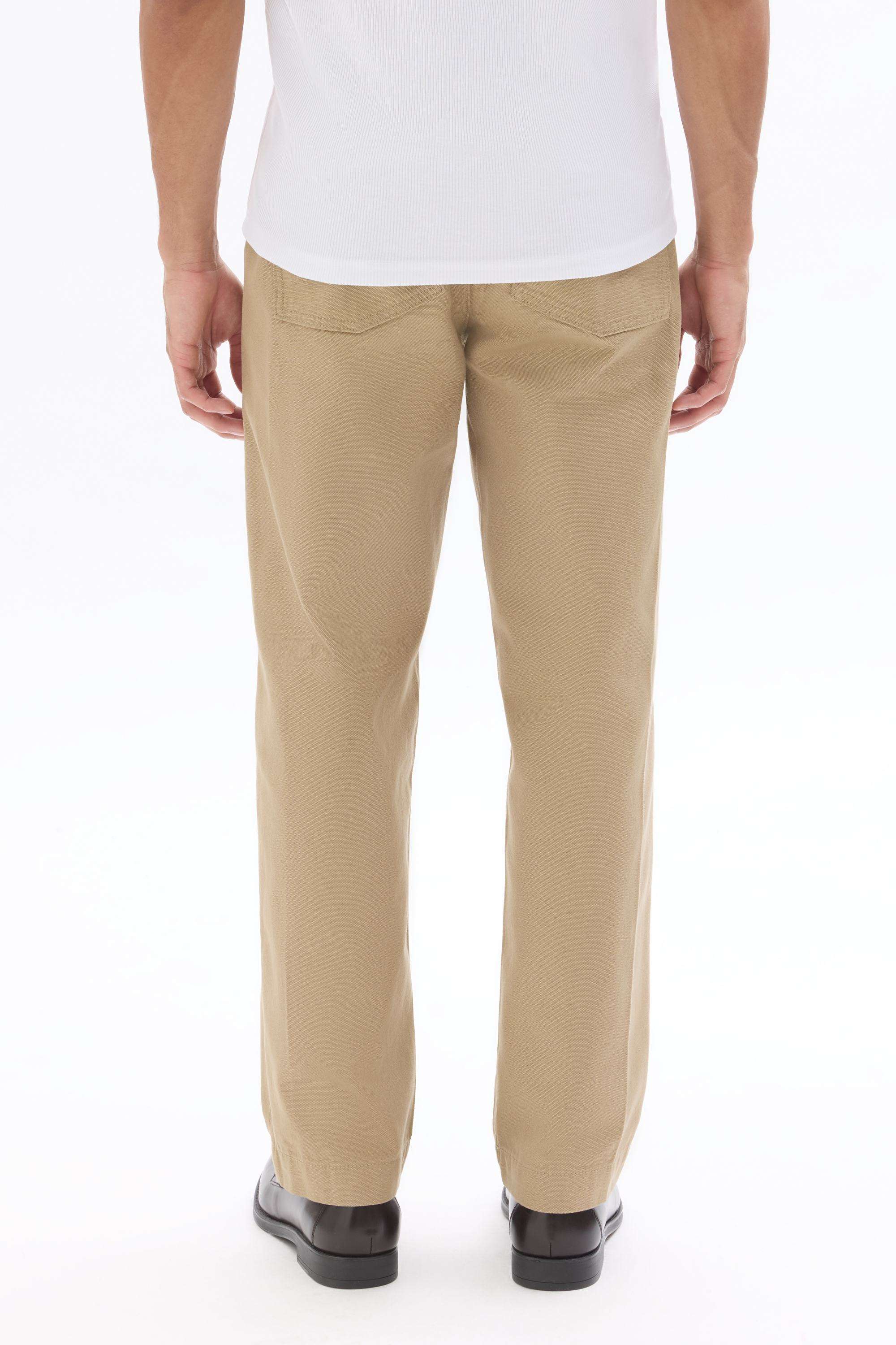 Solid-Cotton-Regular-Fit-Men-s-Casual-Trousers