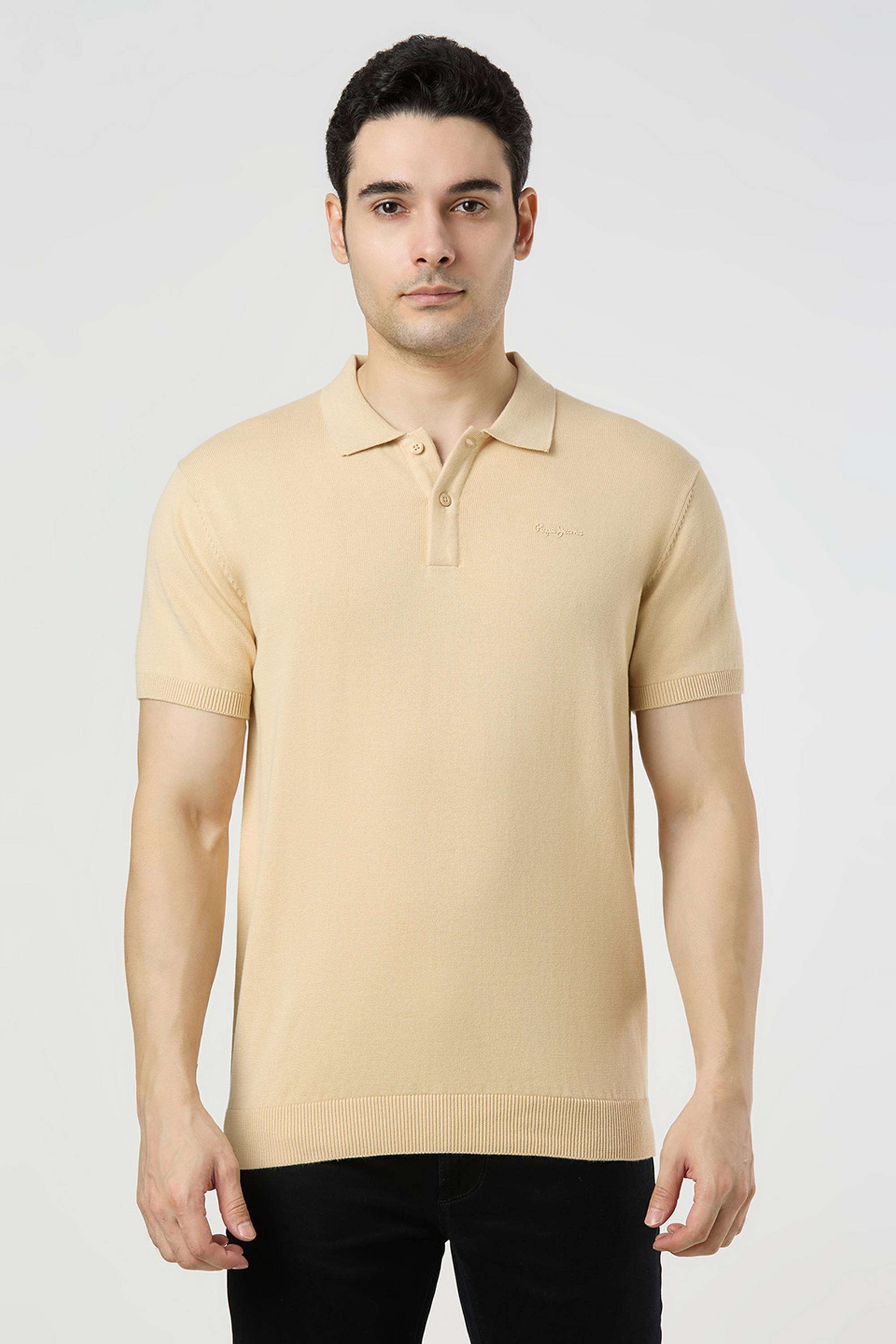 Solid-Cotton-Collared-Men-s-Sweater