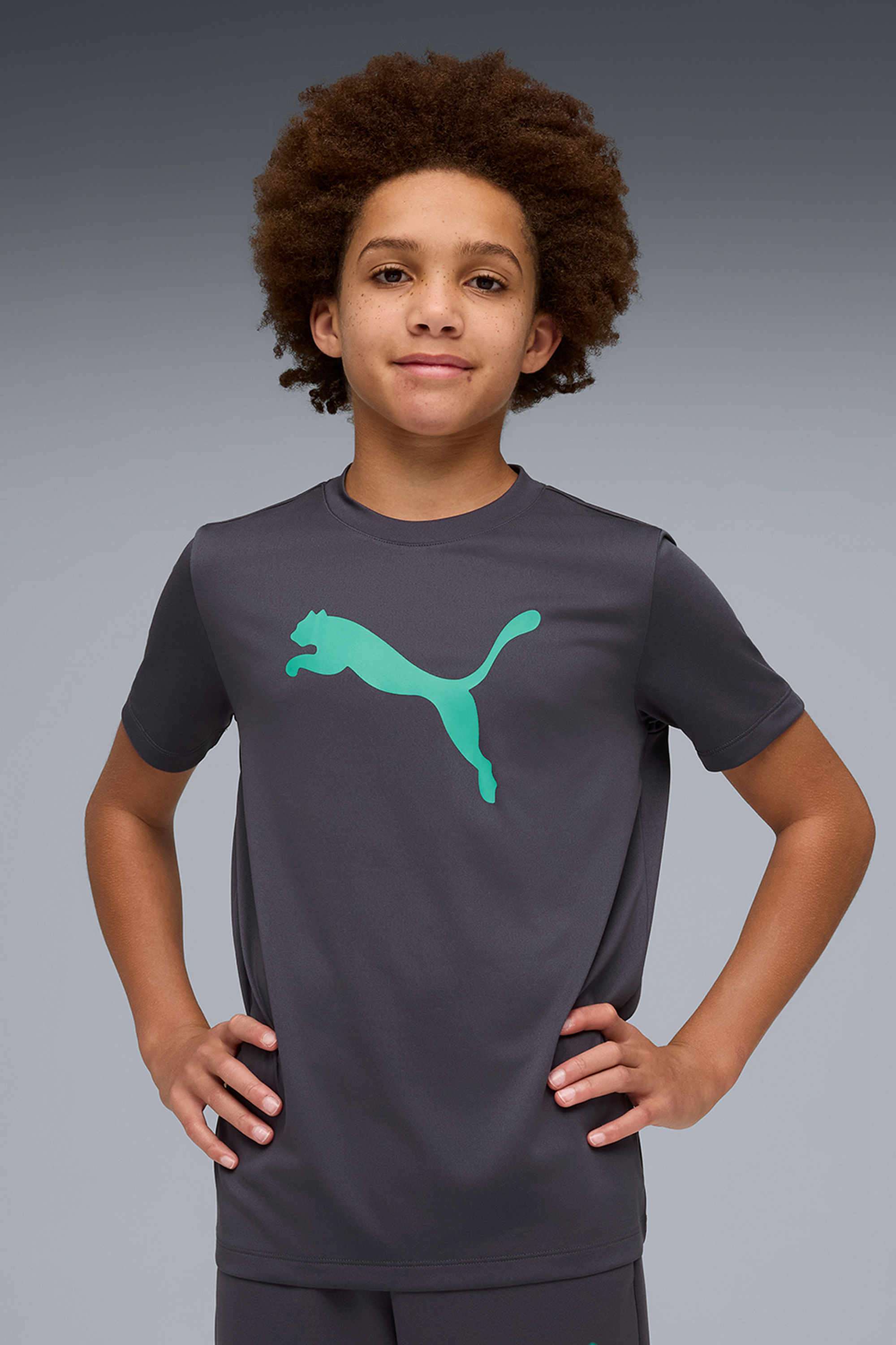 Weft-Blended-Fabric-Round-Neck-Boys-T-Shirt