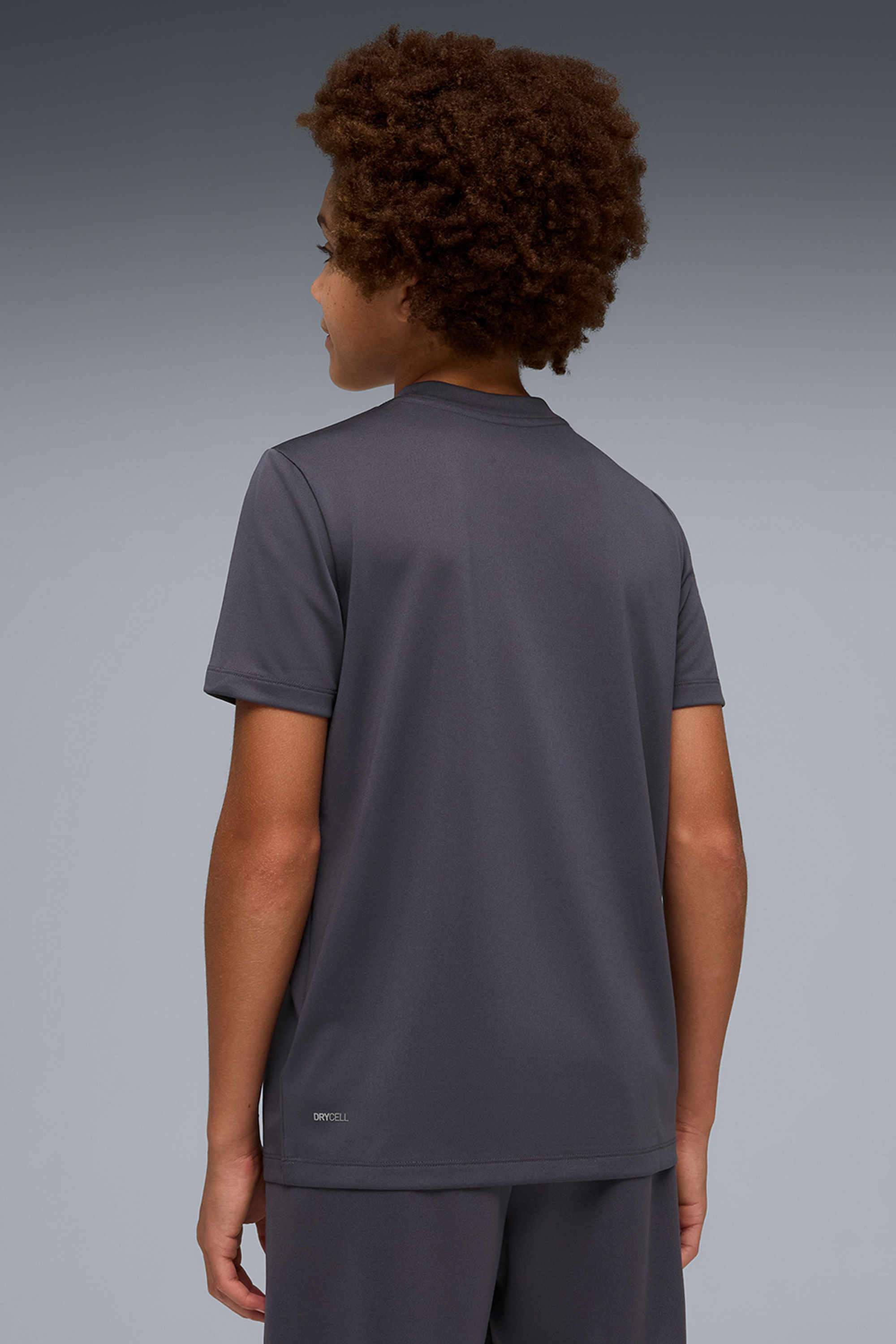 Weft-Blended-Fabric-Round-Neck-Boys-T-Shirt