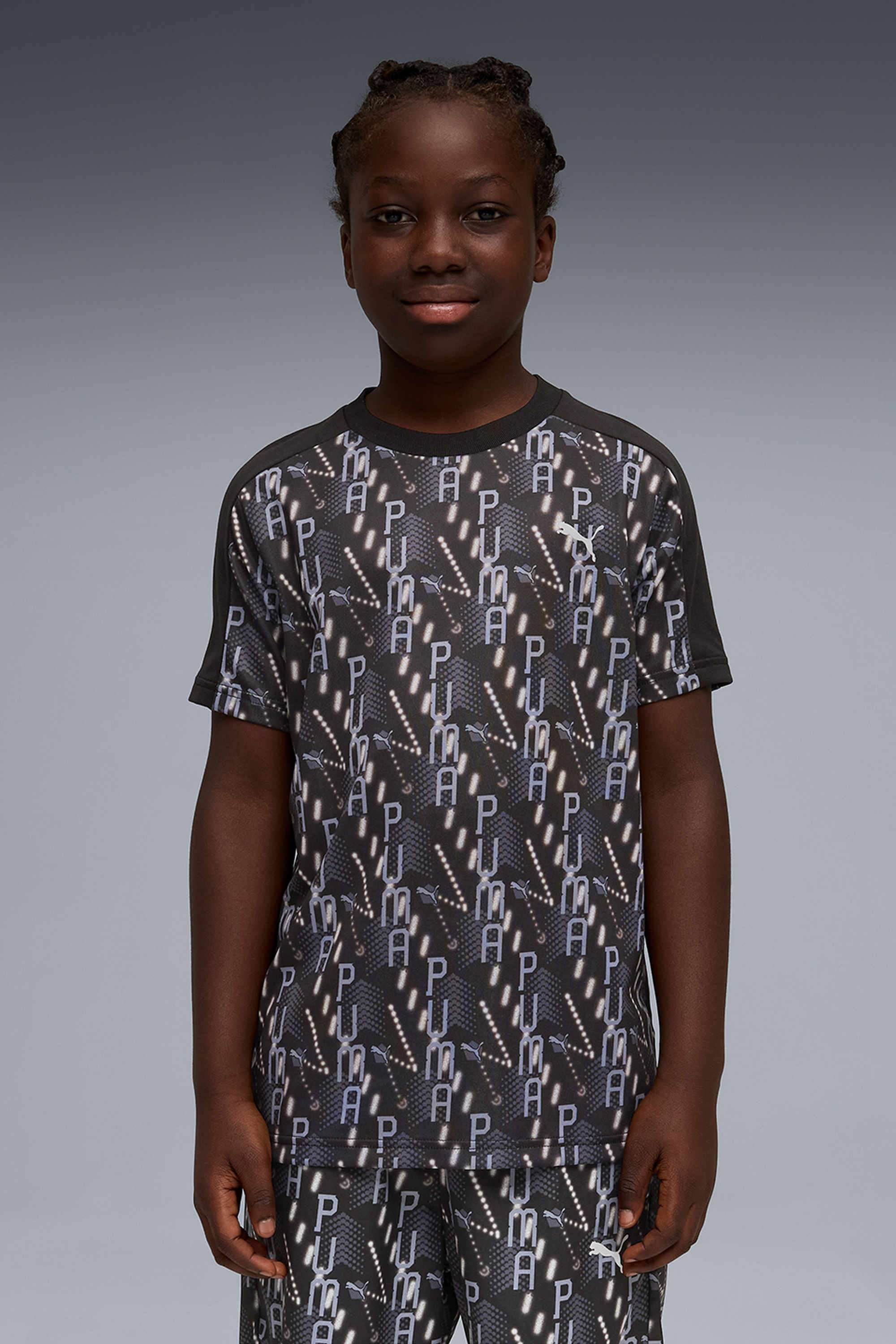 Weft-Blended-Fabric-Round-Neck-Boys-T-Shirt