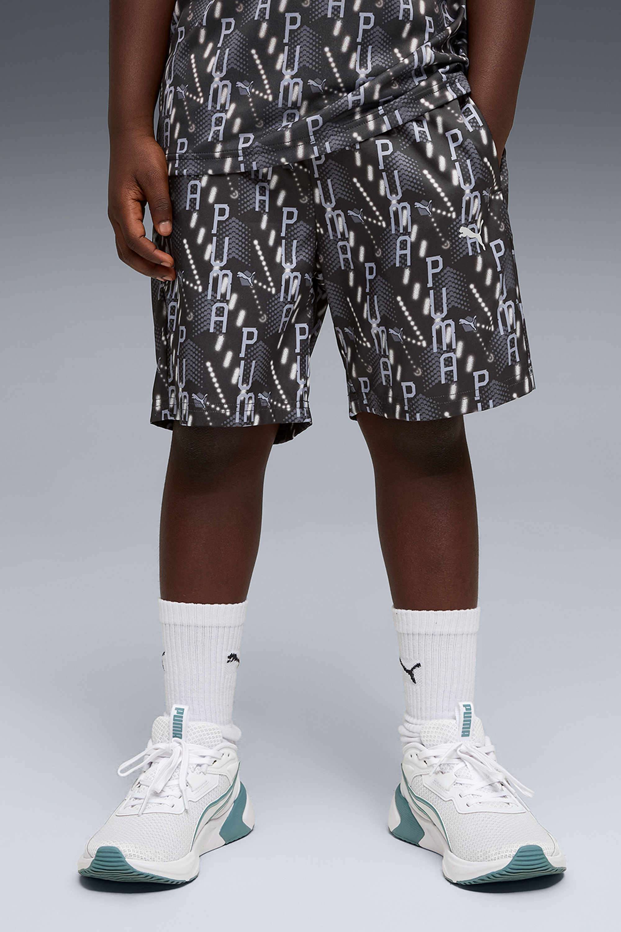 Weft-Blended-Fabric-Regular-Fit-Boys-Shorts