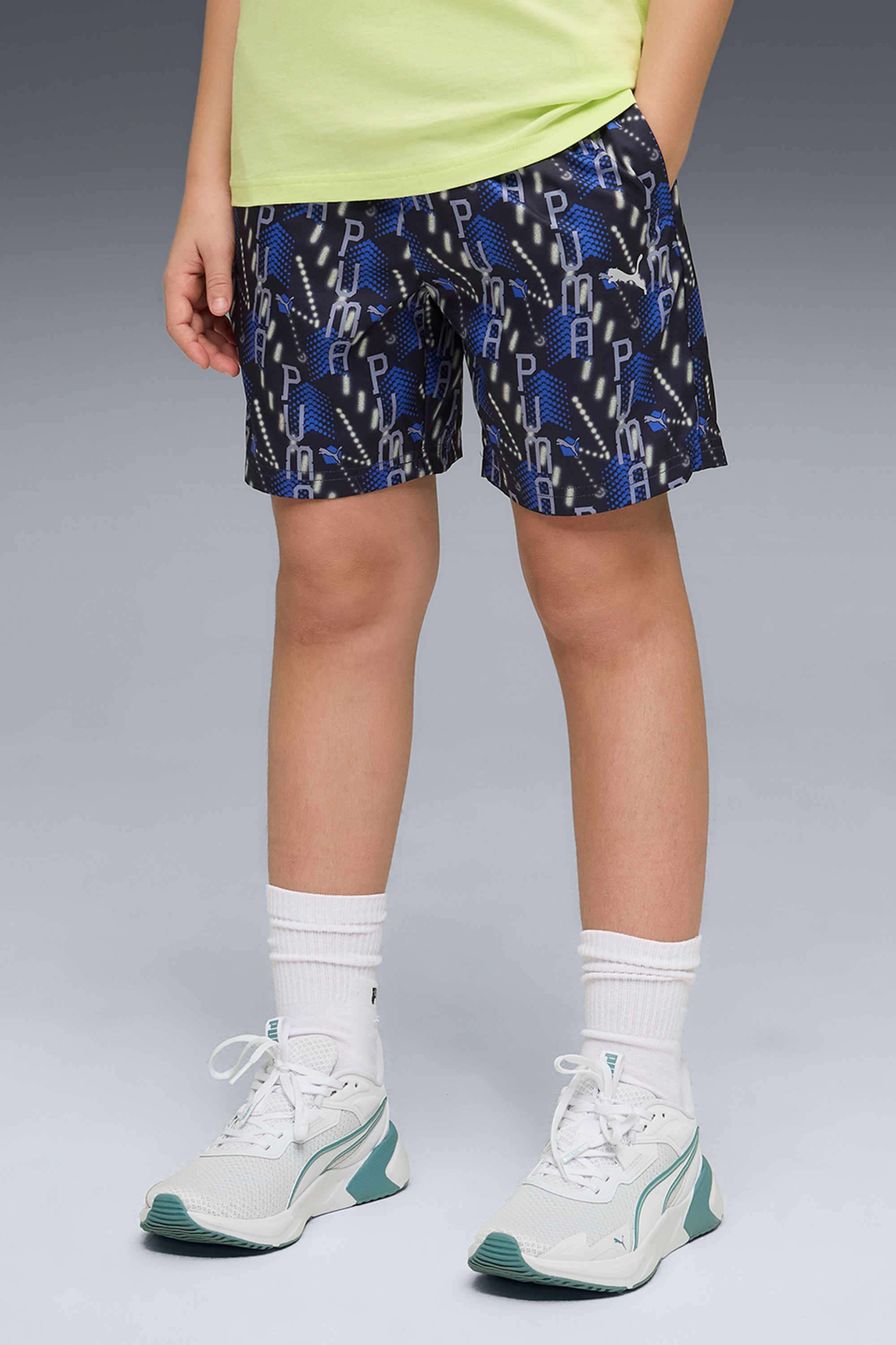 Weft-Blended-Fabric-Regular-Fit-Boys-Shorts