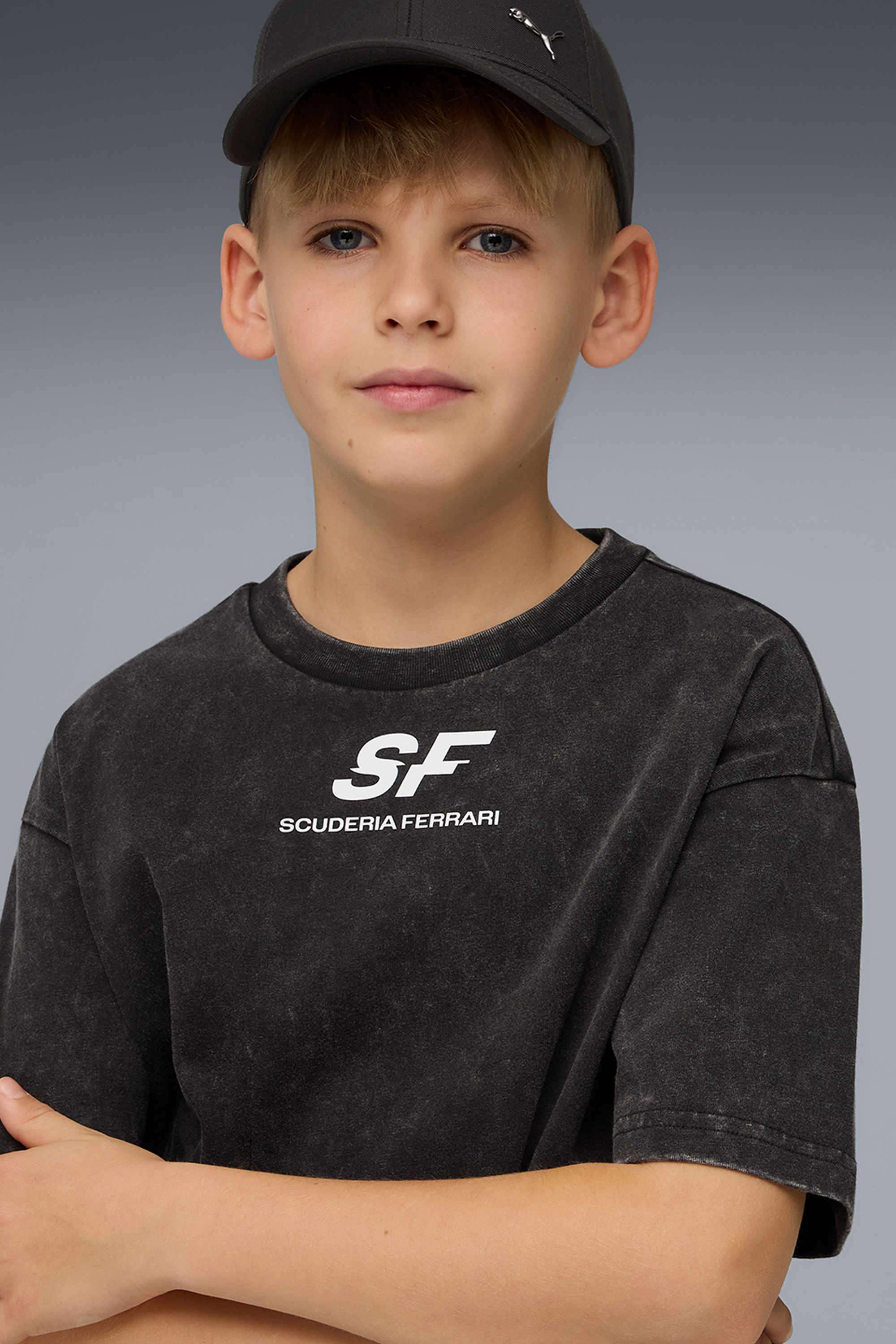 Weft-Blended-Fabric-Round-Neck-Boys-T-Shirt