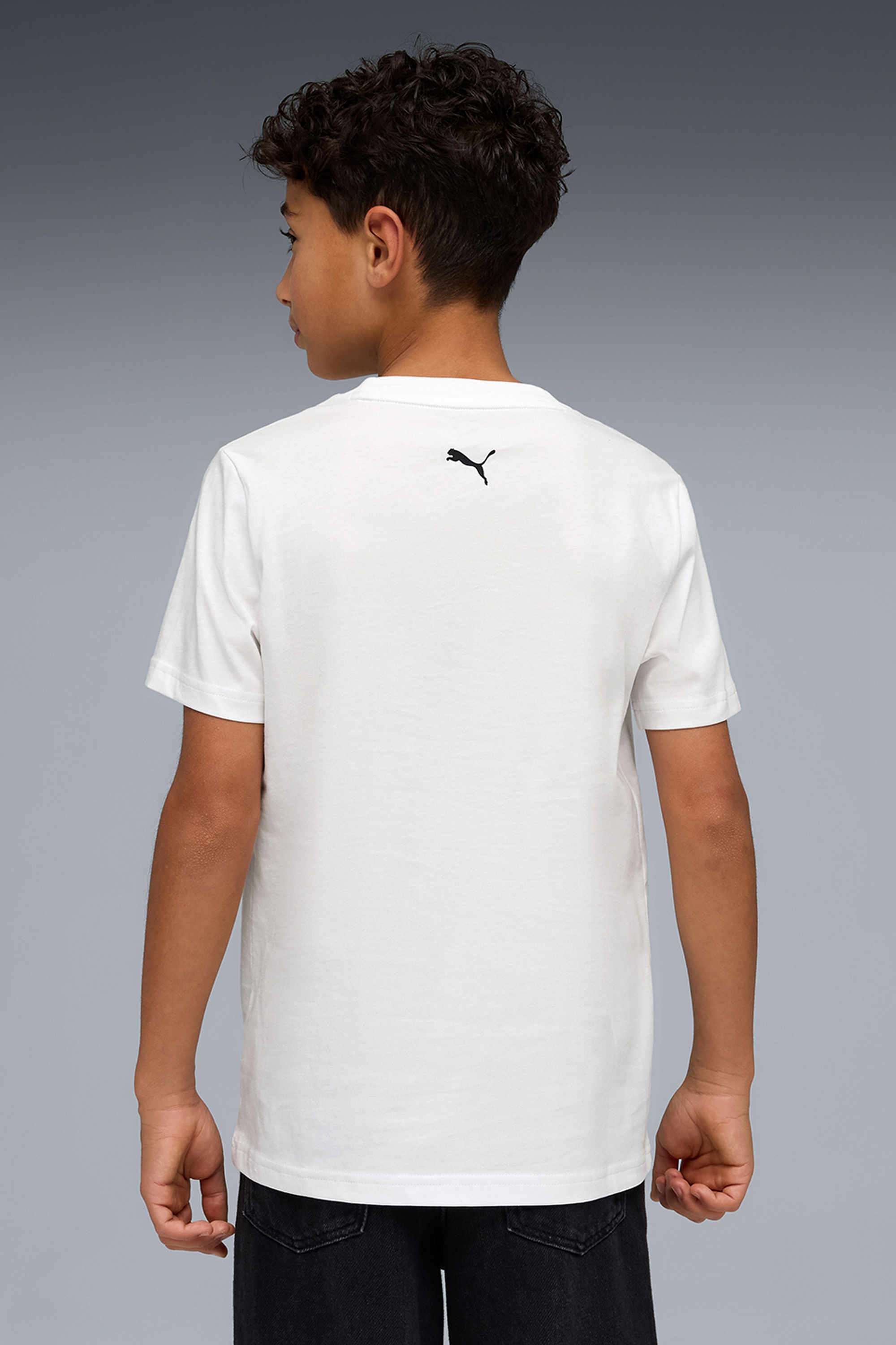 Weft-Blended-Fabric-Round-Neck-Boys-T-Shirt