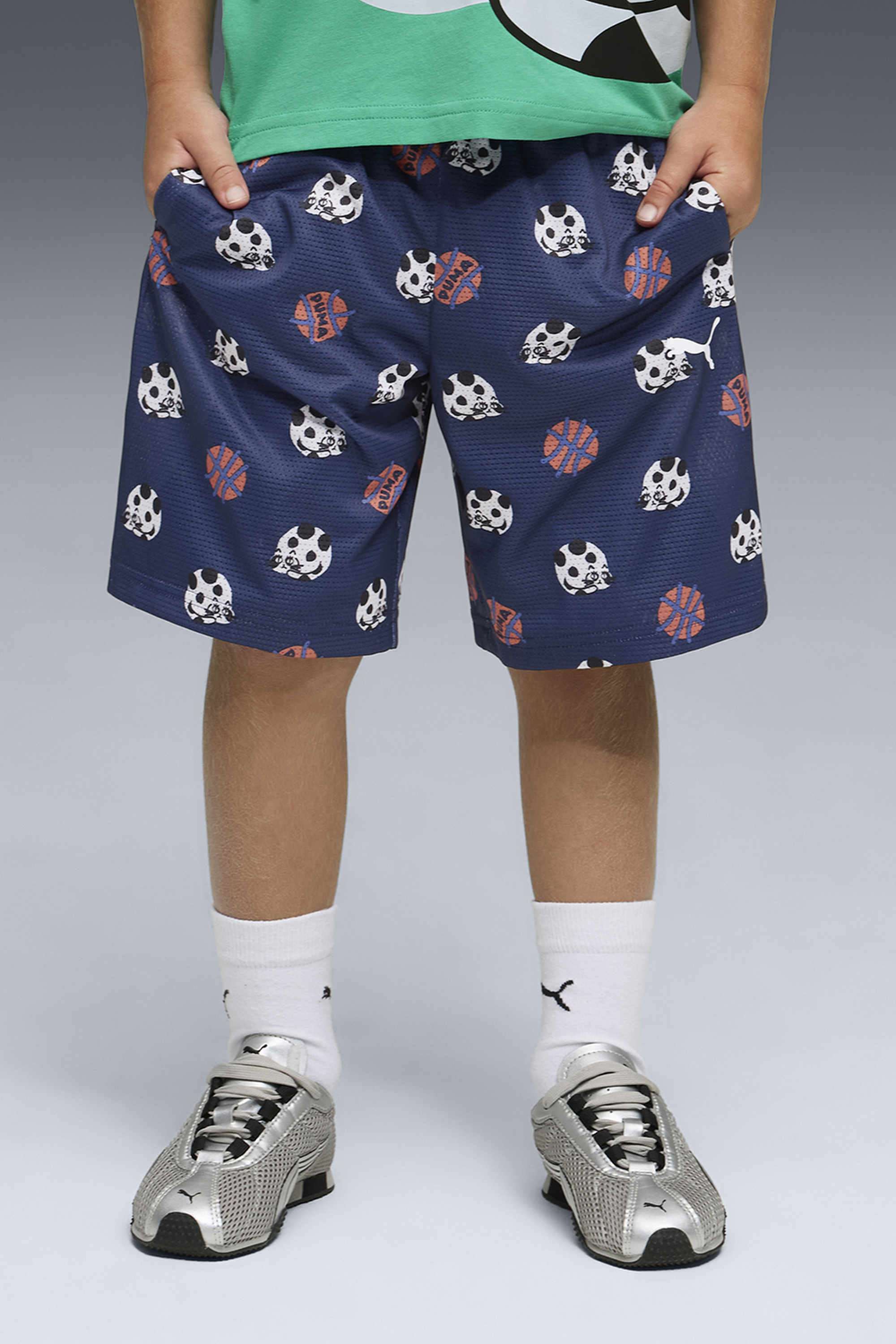 Weft-Blended-Fabric-Regular-Fit-Boys-Shorts