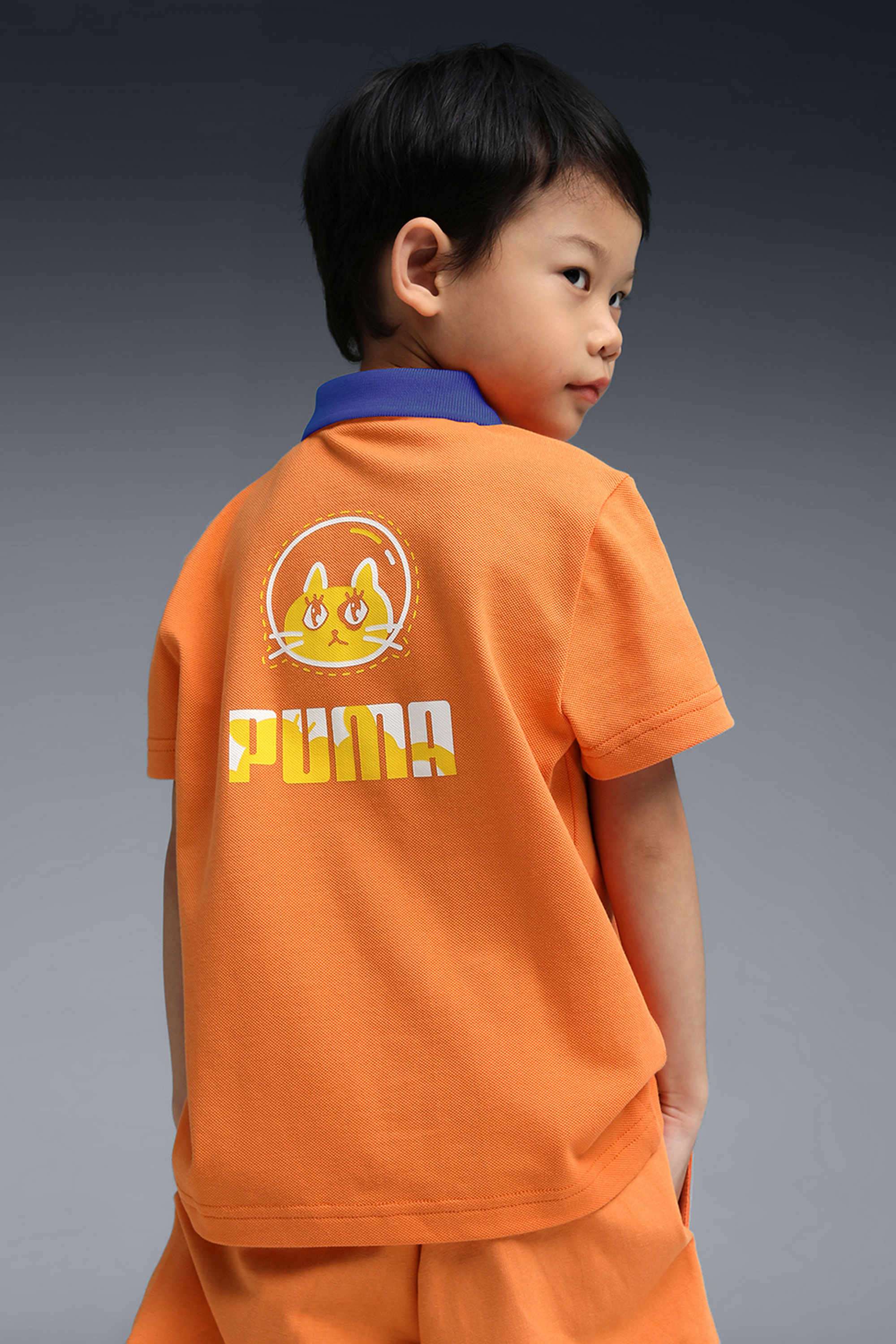 Weft-Blended-Fabric-Polo-Boys-T-Shirt