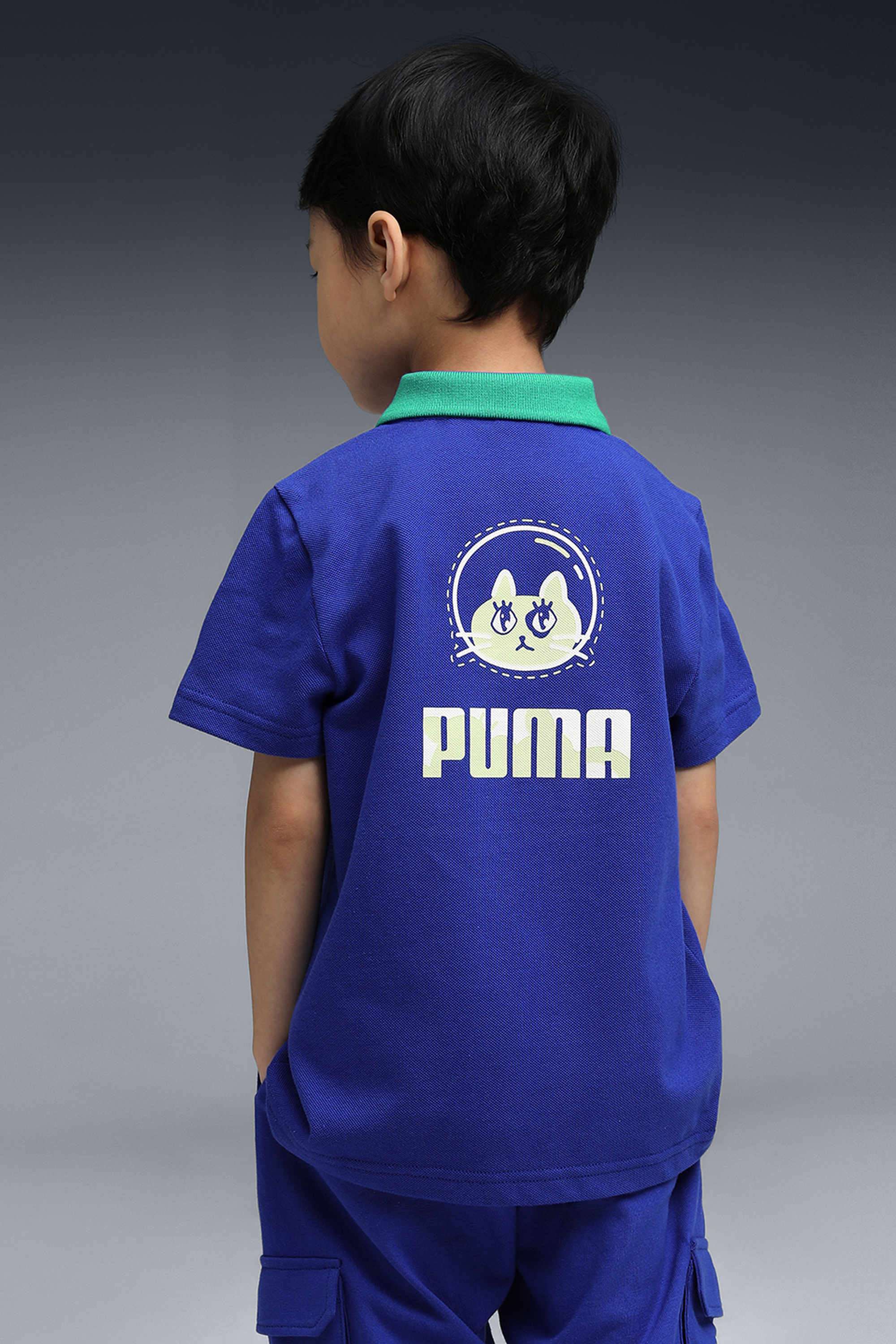 Weft-Blended-Fabric-Polo-Boys-T-Shirt