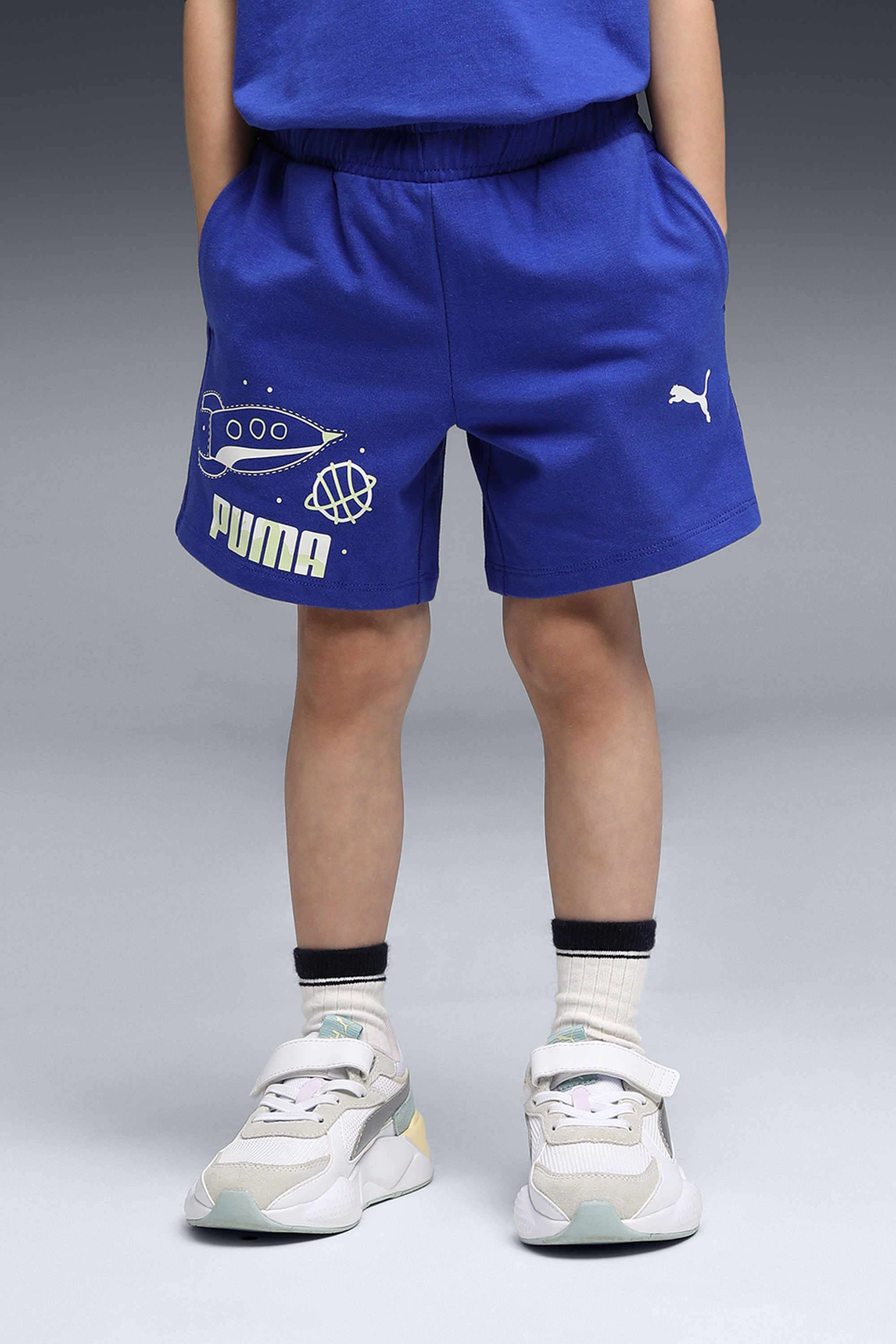 Weft-Blended-Fabric-Regular-Fit-Boys-Shorts