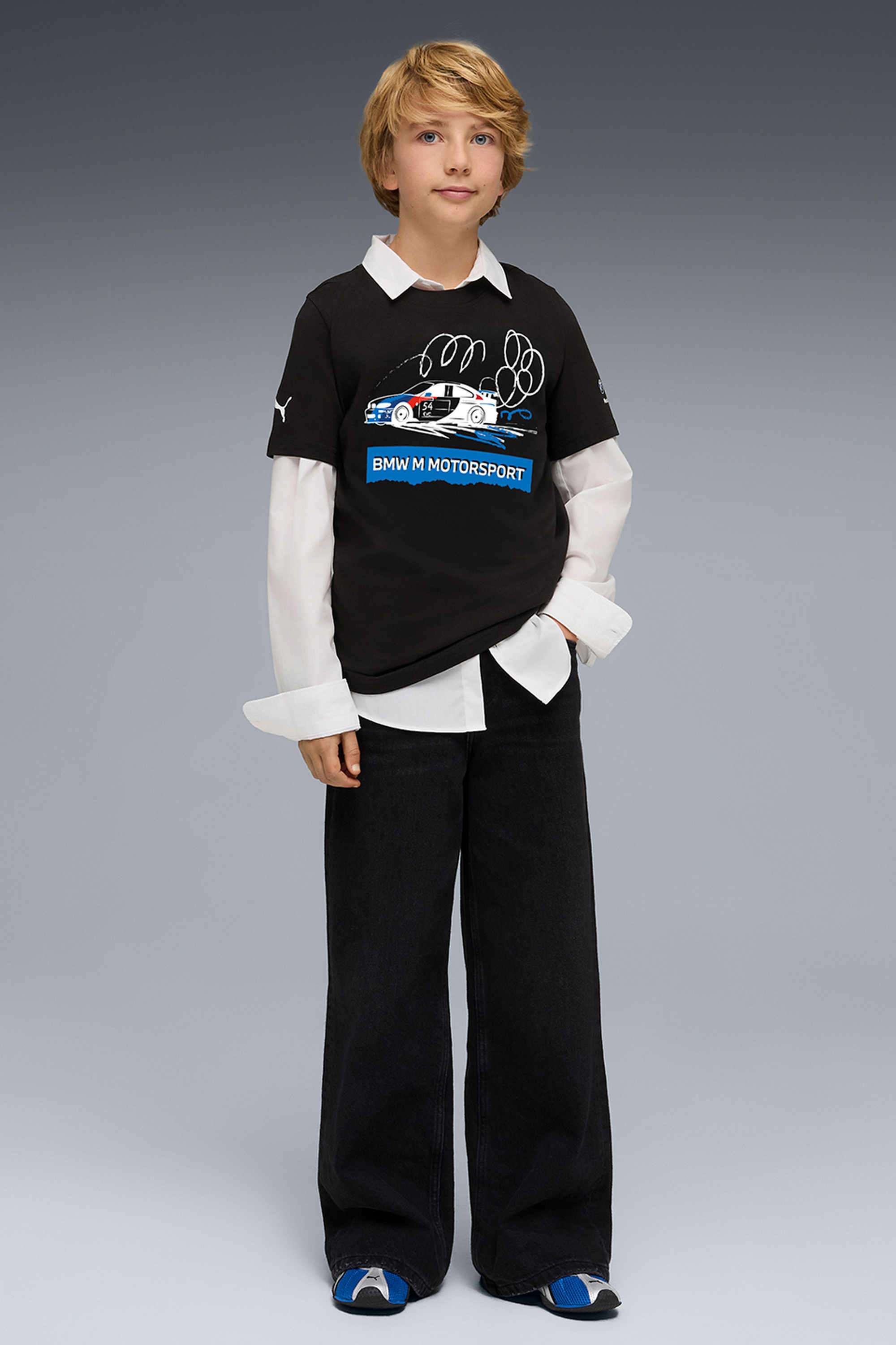 Weft-Blended-Fabric-Round-Neck-Boys-T-Shirt