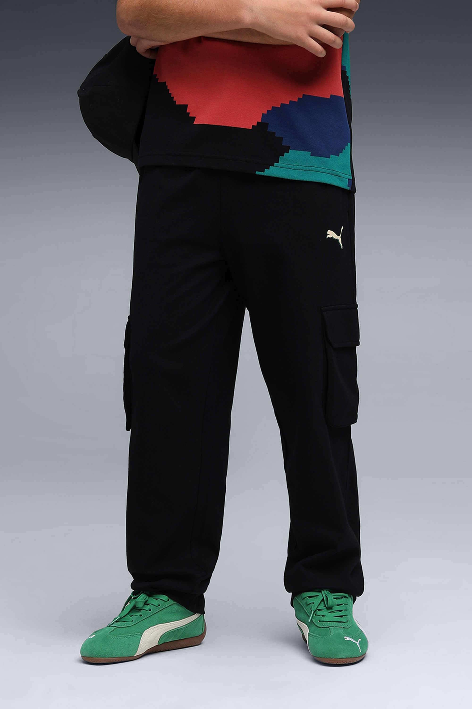Weft-Blended-Fabric-Regular-Fit-Boys-Pants