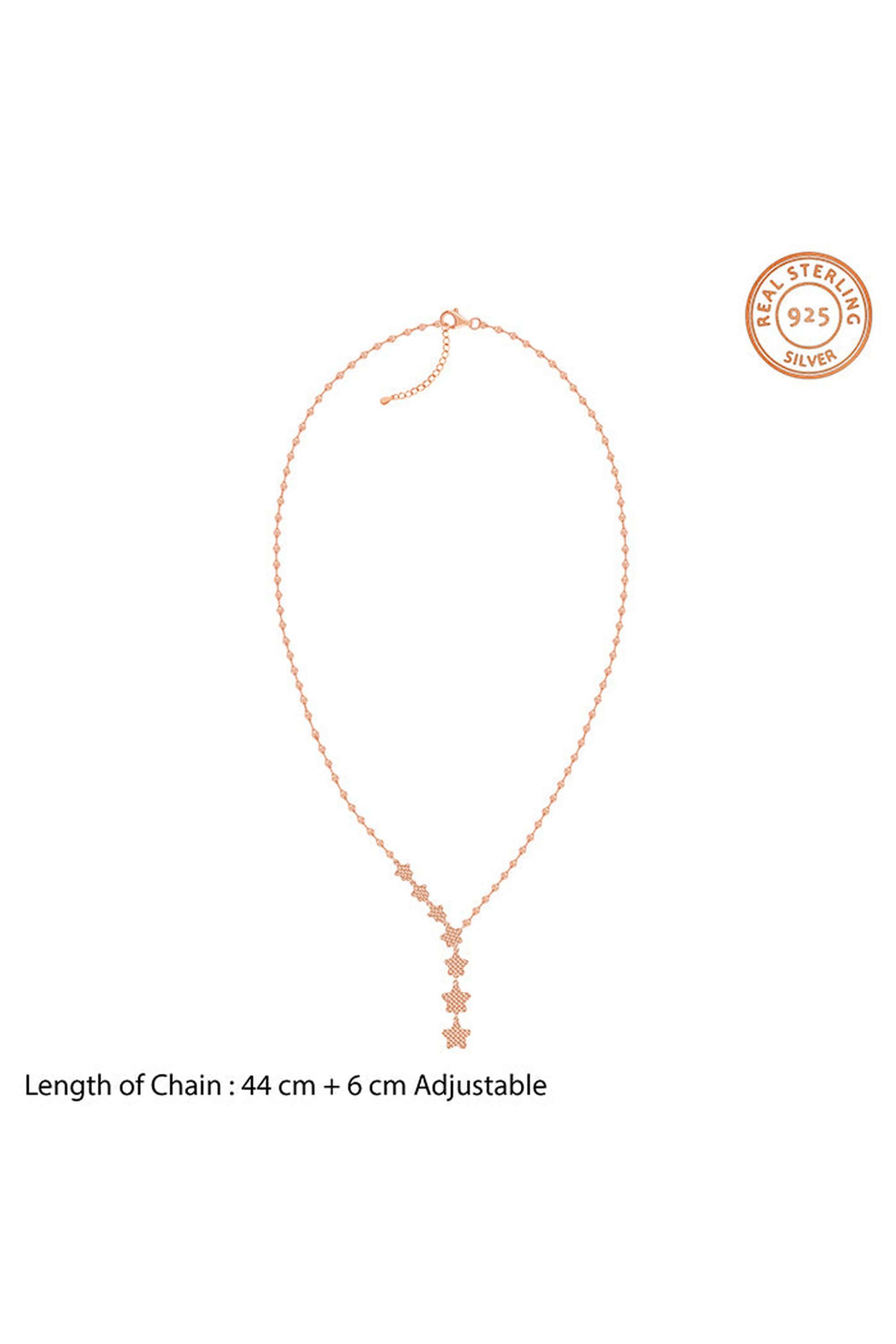 Rose-Gold-Stars-Necklace-For-Women
