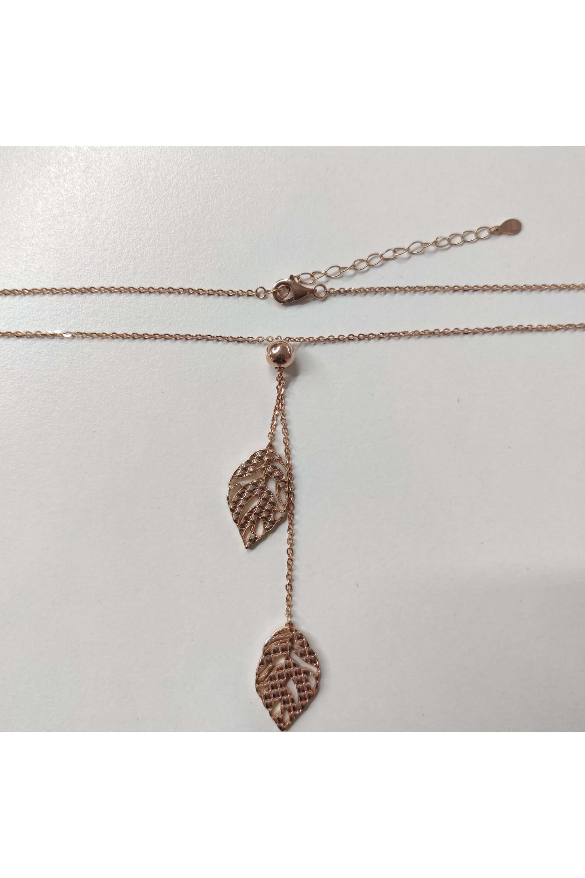 Leaf-Lariat-Necklace-For-Women