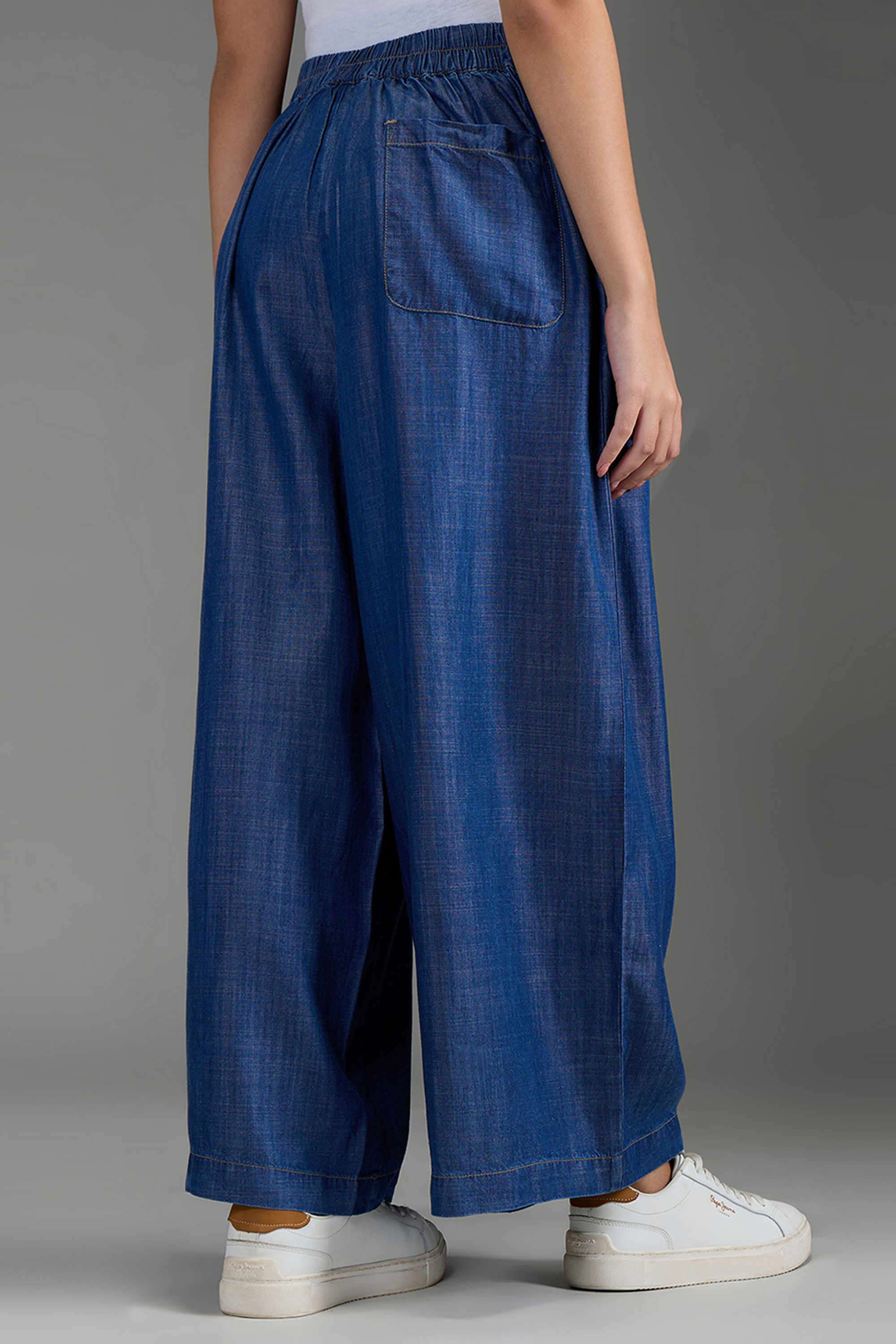 Lyocell-Solid-Women-s-Regular-Fit-Pants
