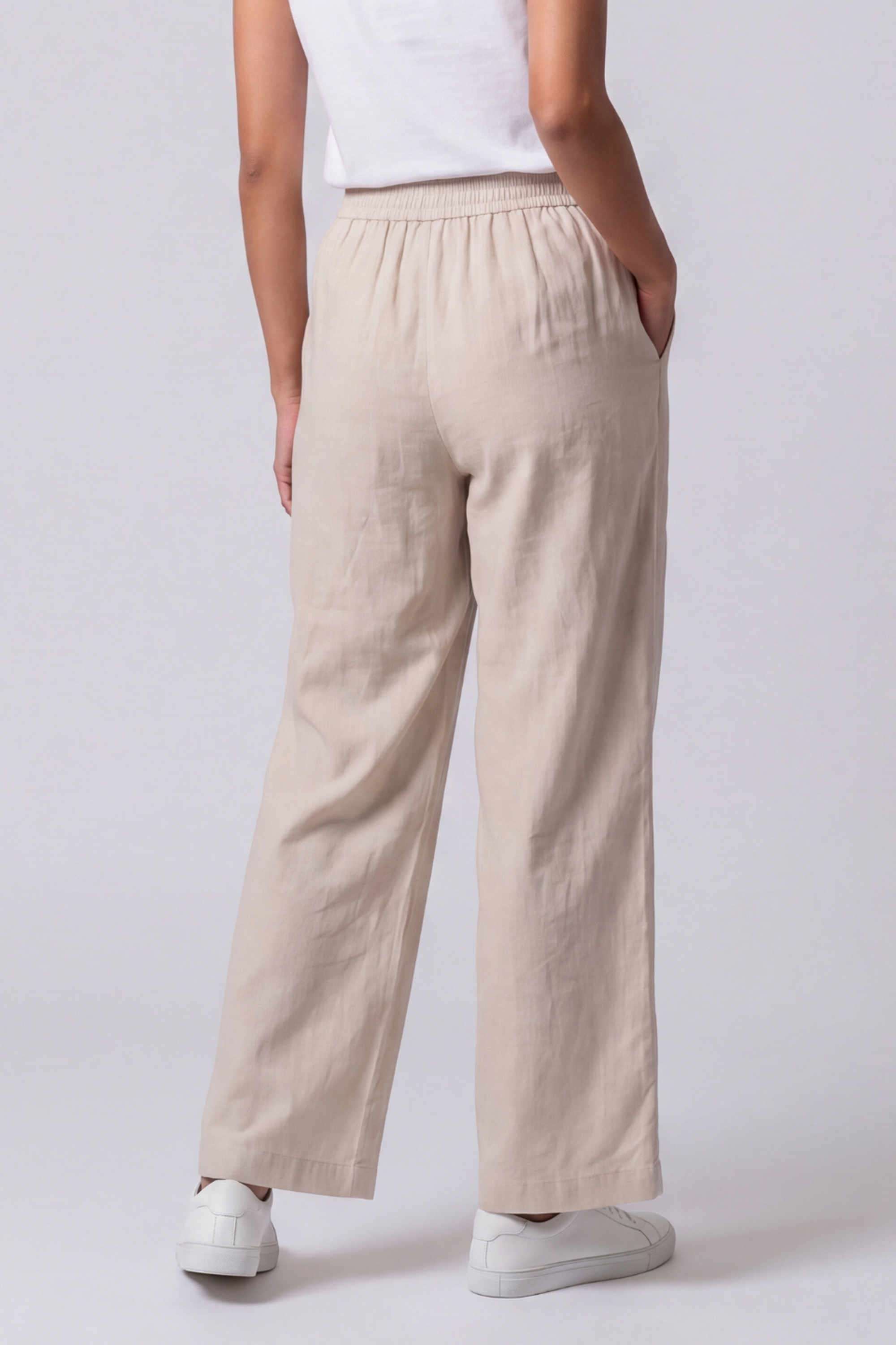 Cotton-Solid-Women-s-Wide-Leg-Fit-Pants