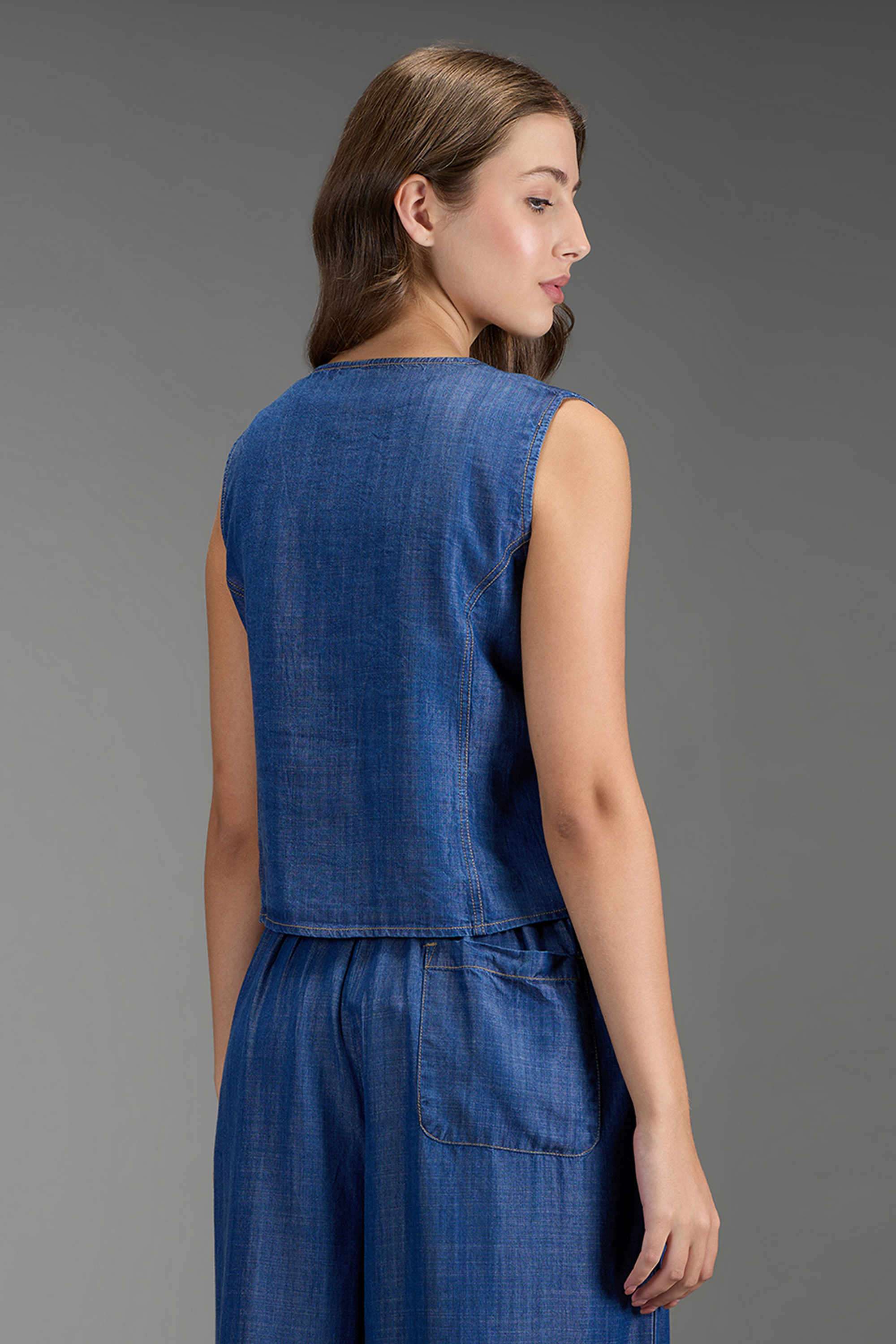 Lyocell-Solid-Women-s-Regular-Fit-Shirt