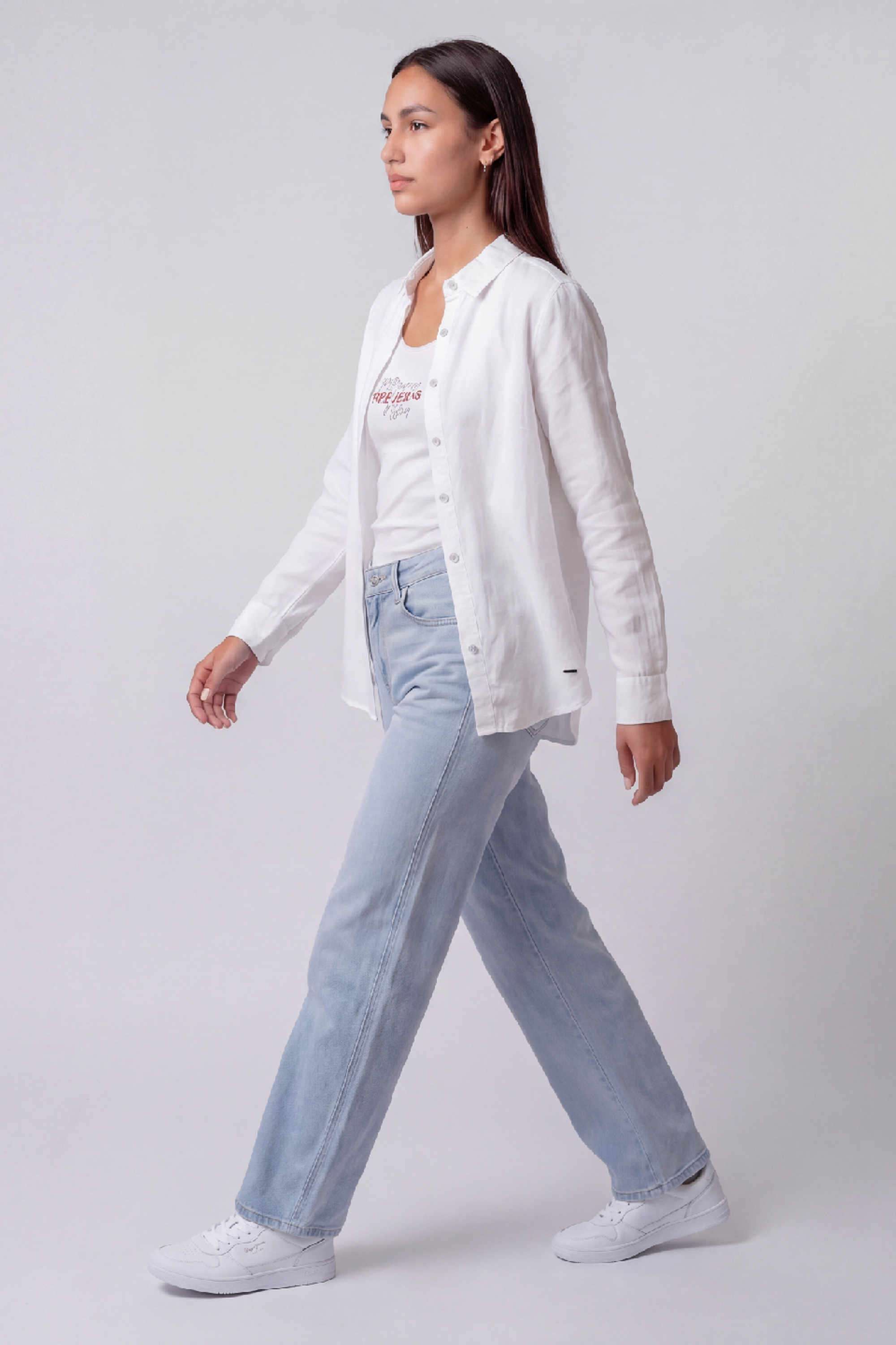 Cotton-Solid-Women-s-Regular-Fit-Shirt