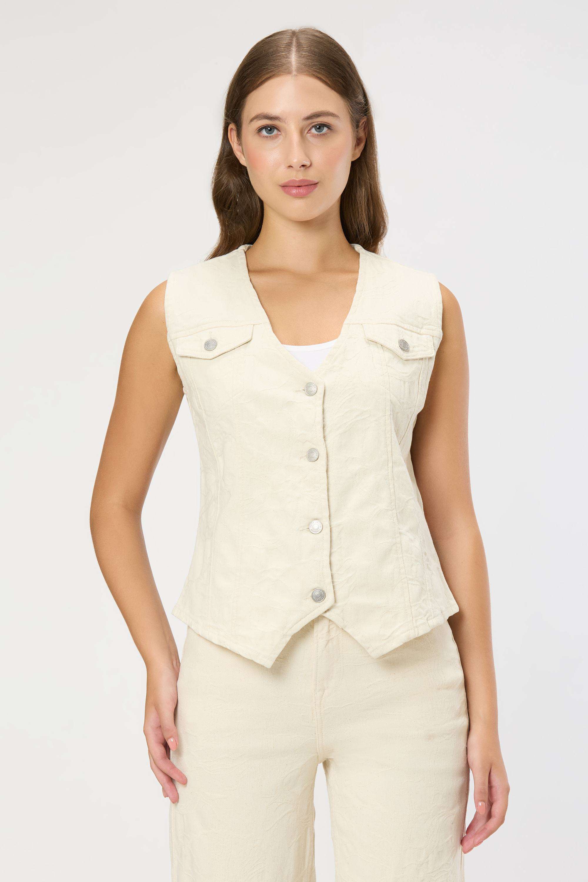 Solid-Blended-Fabric-Women-s-Jacket