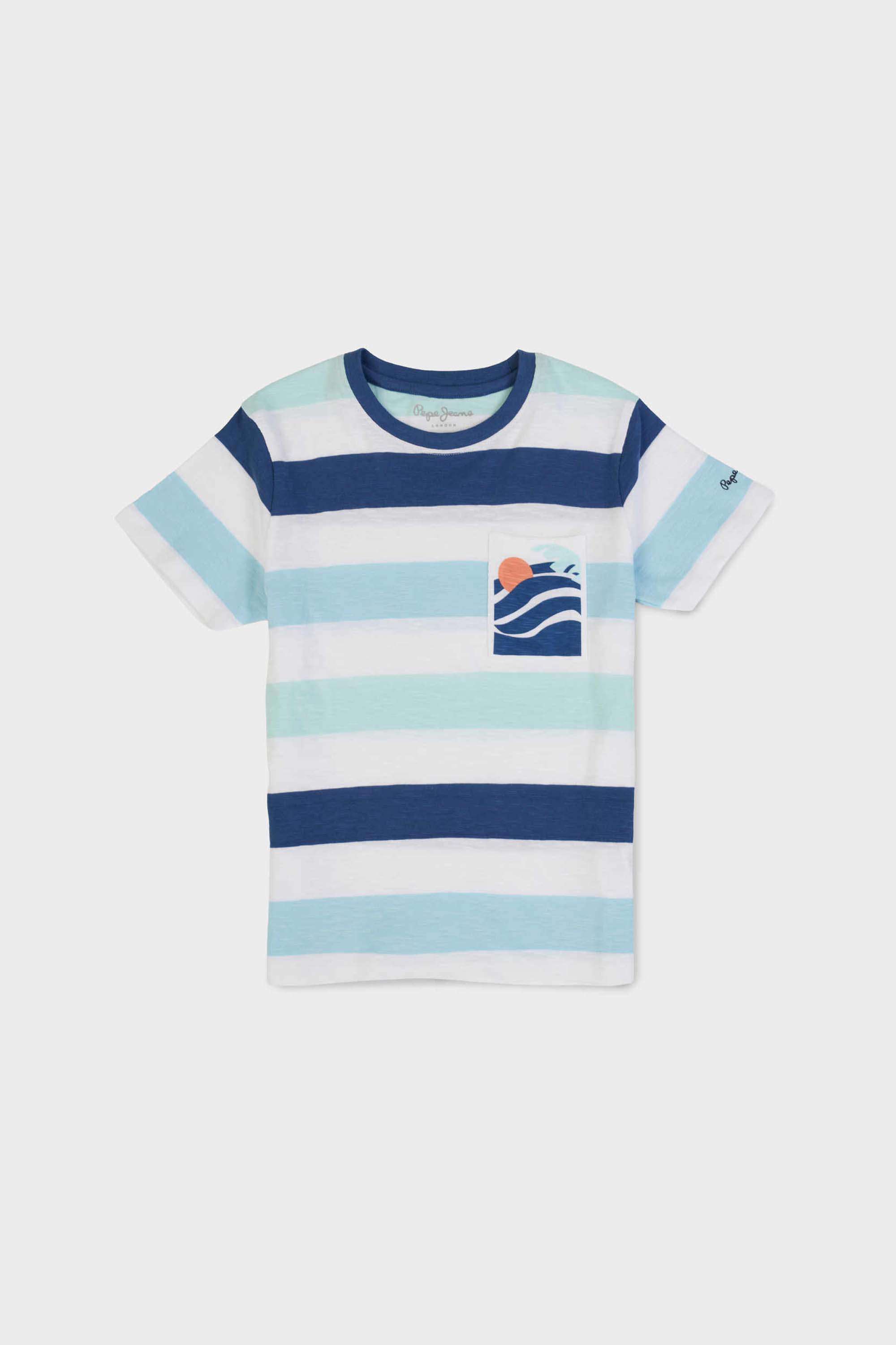 Solid-Blended-Fabric-Round-Neck-Boys-T-Shirt