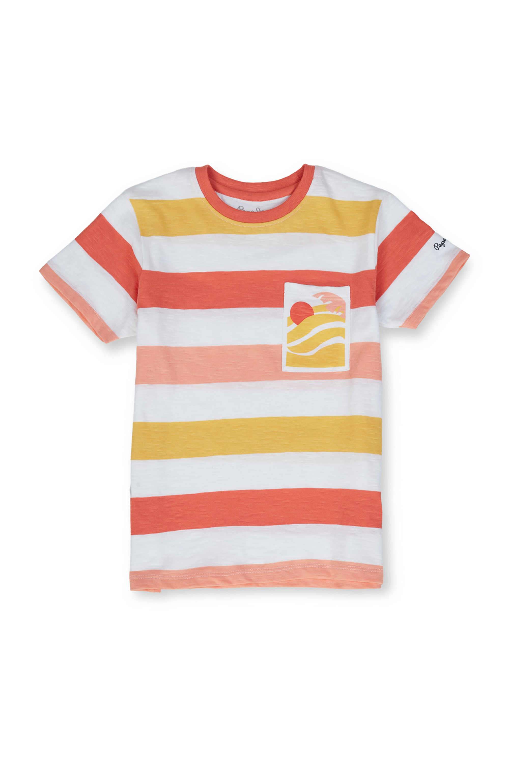 Stripes-Cotton-Round-Neck-Boys-T-Shirt