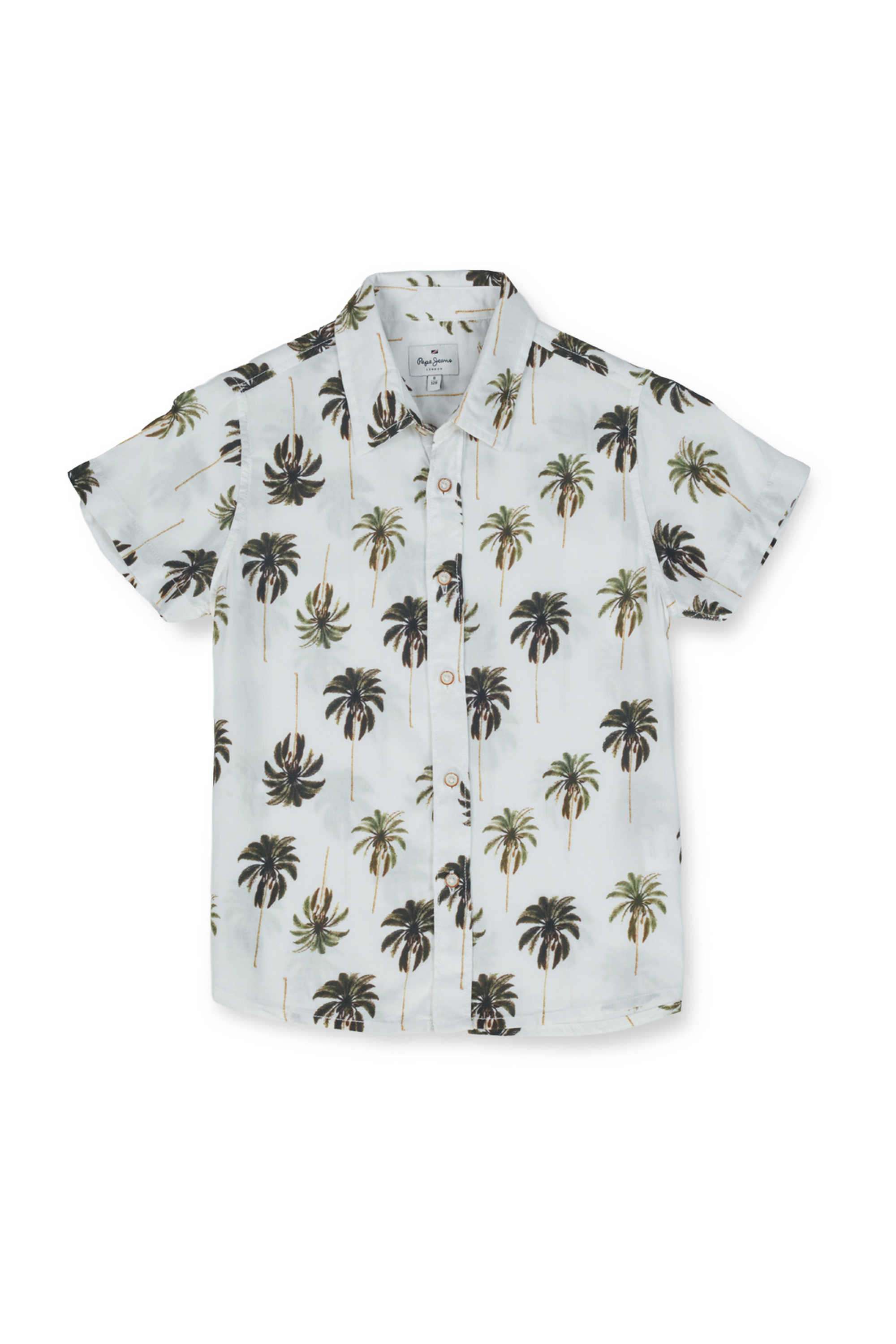 Printed-Viscose-CollaredBoys-Shirt