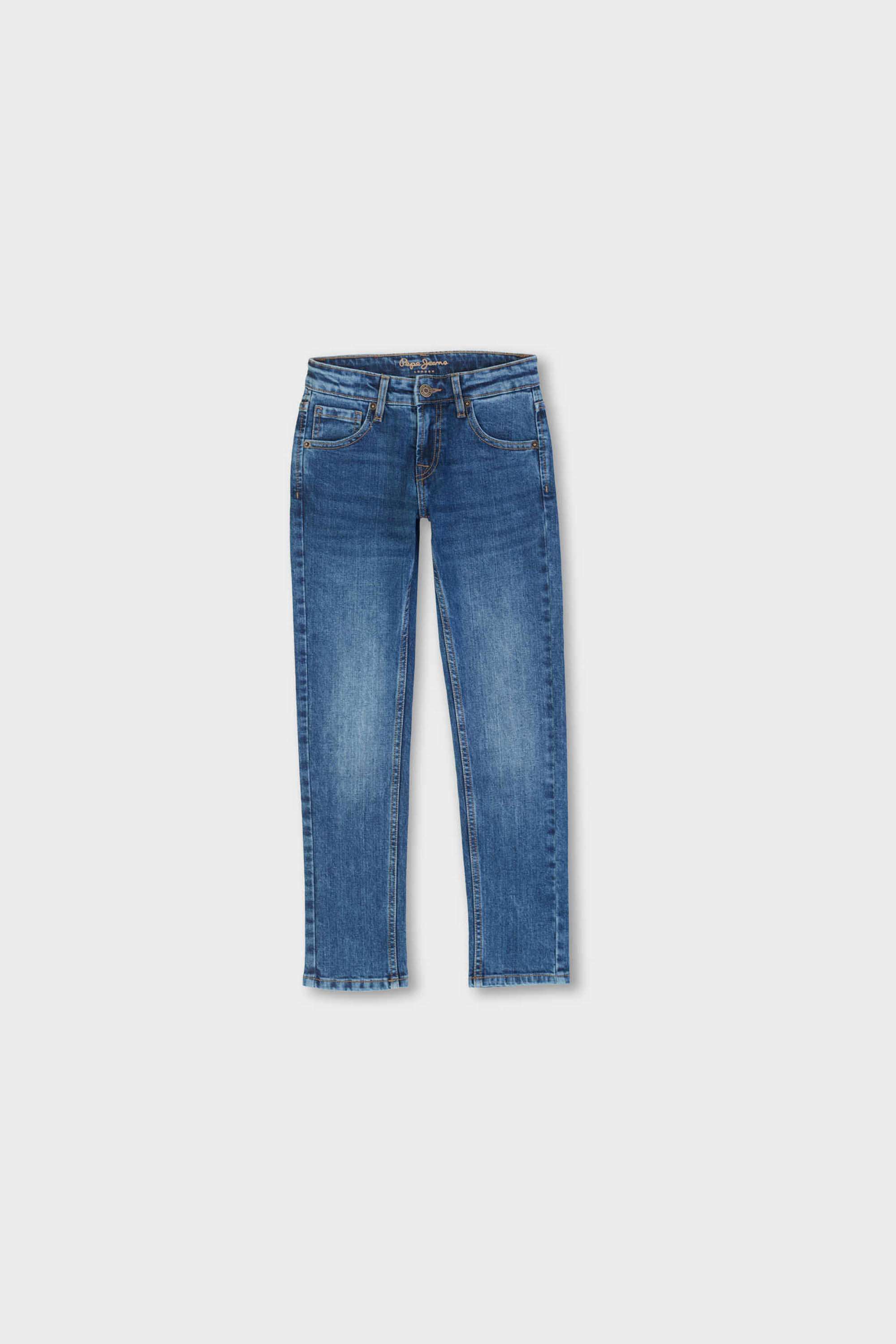 Solid-Blended-Fabric-Regular-Fit-Boys-Jeans