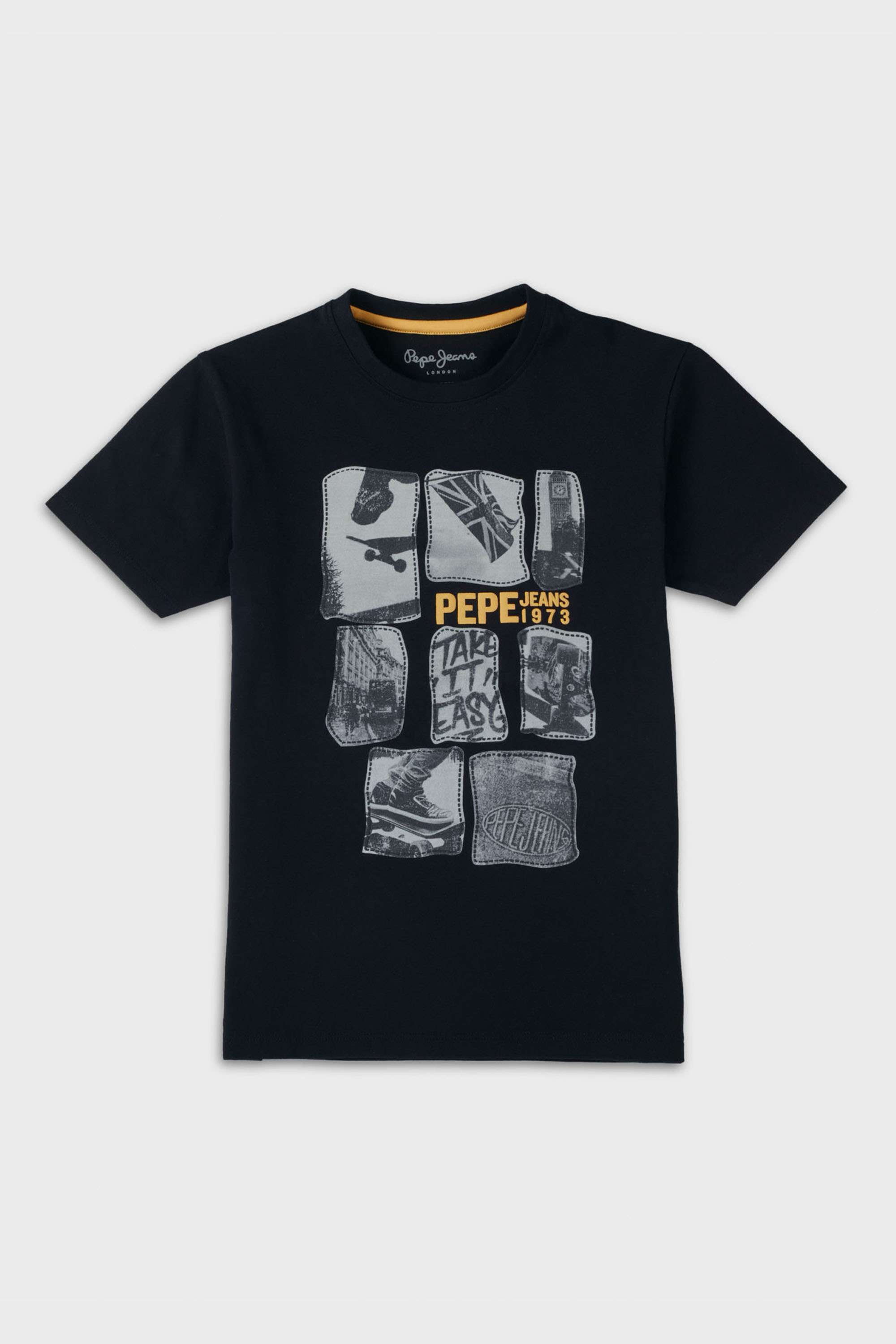 Graphic-Print-Cotton-Round-Neck-Boys-T-Shirt