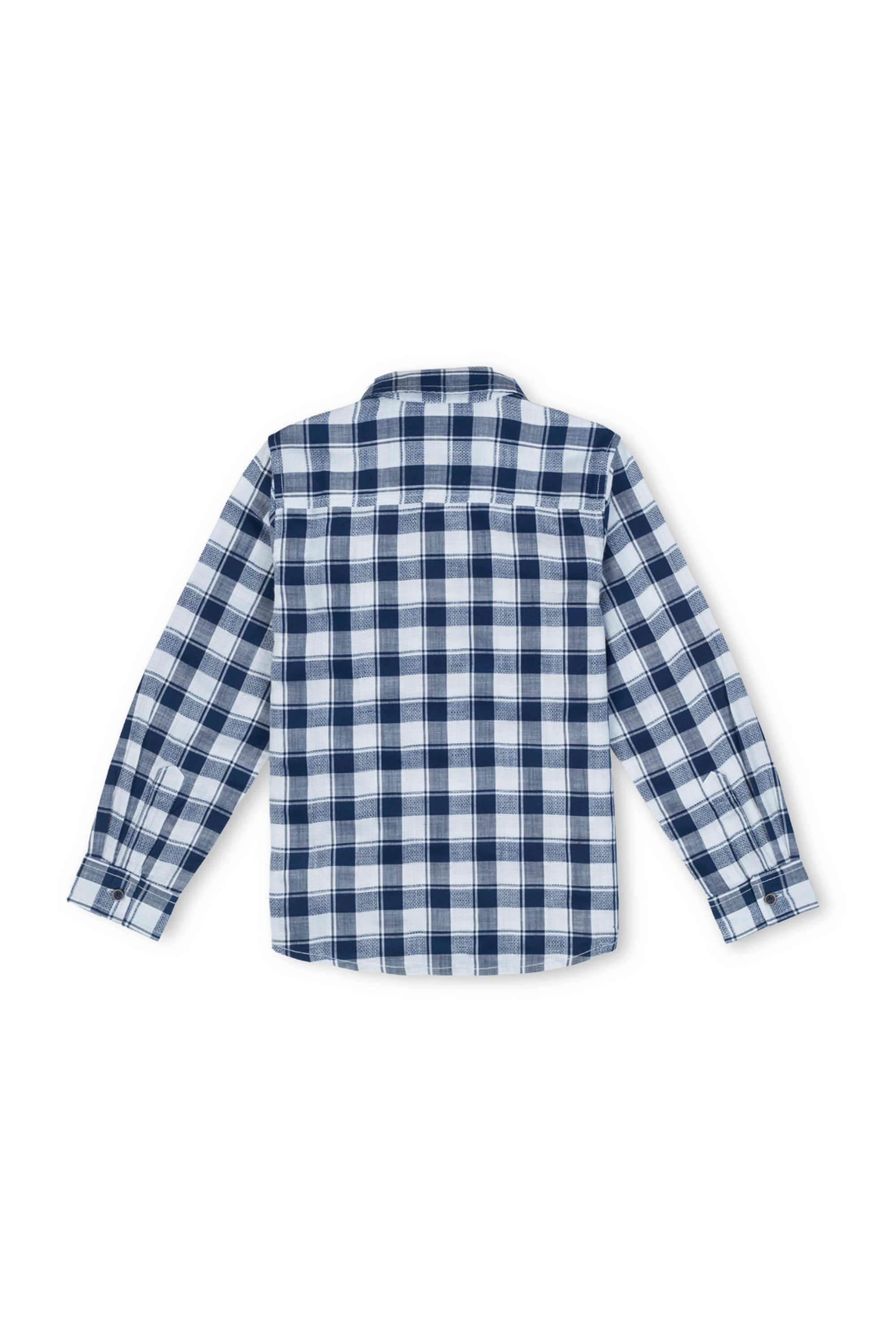 Checks-Cotton-CollaredBoys-Shirt