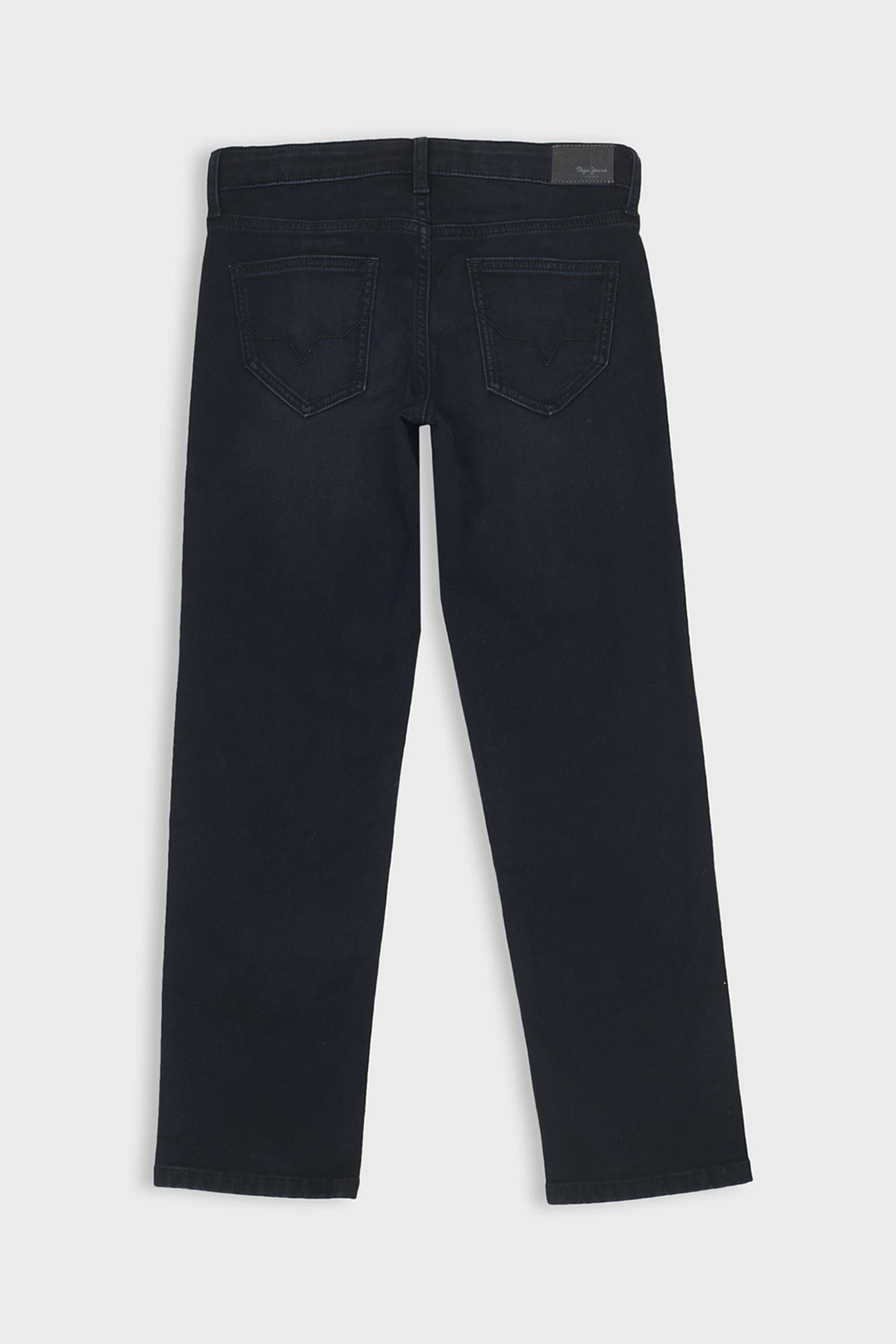 Solid-Cotton-Blend-Straight-Fit-Boys-Jeans