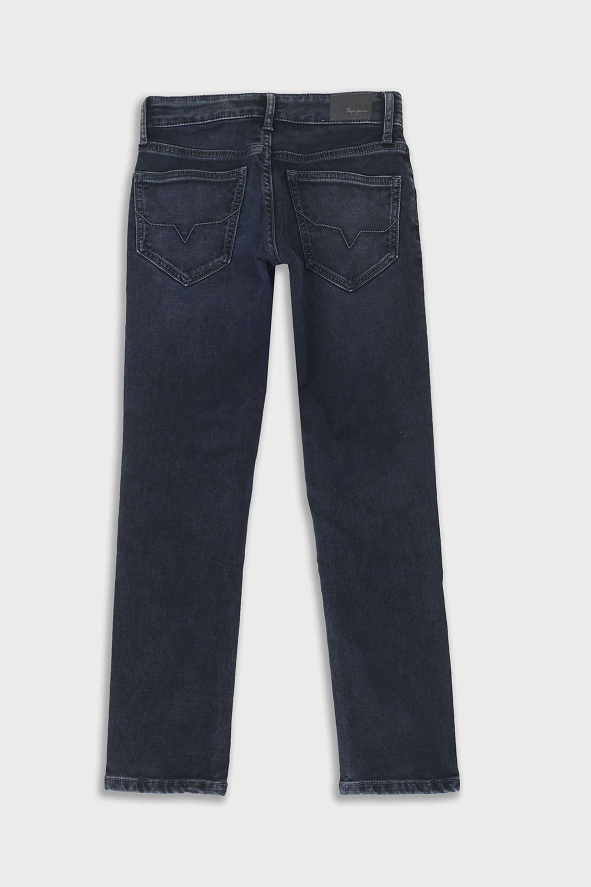 Solid-Cotton-Blend-Slim-Fit-Boys-Jeans