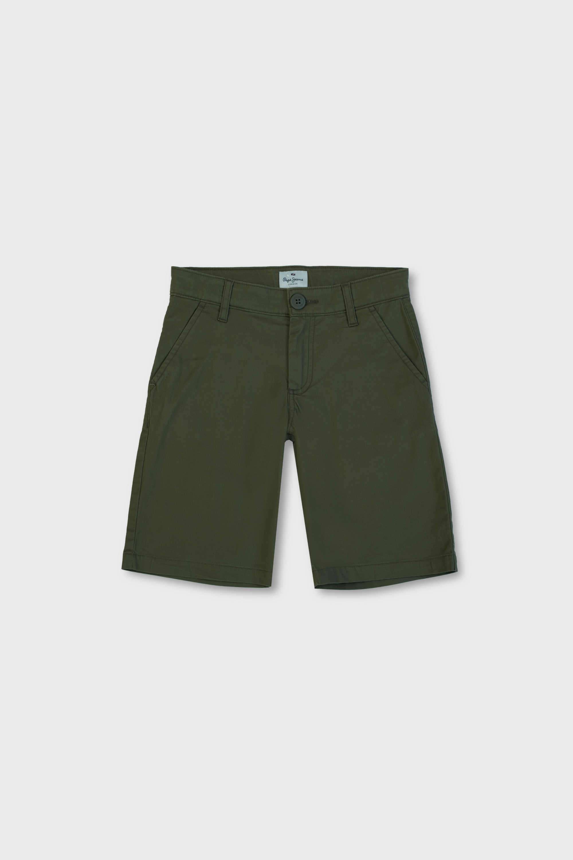 Solid-Blended-Fabric-Regular-Fit-Boys-Shorts