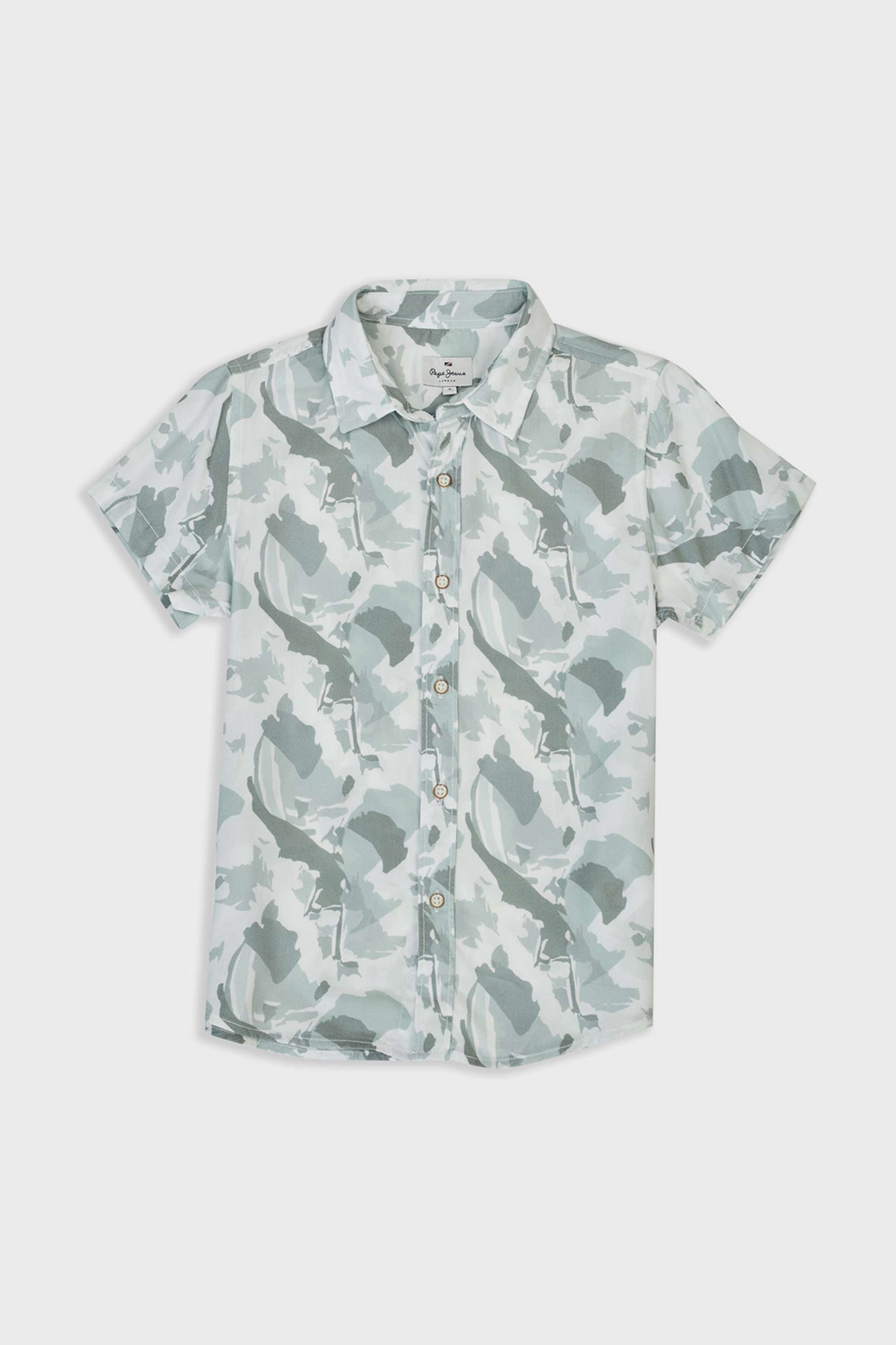 Printed-Viscose-CollaredBoys-Shirt