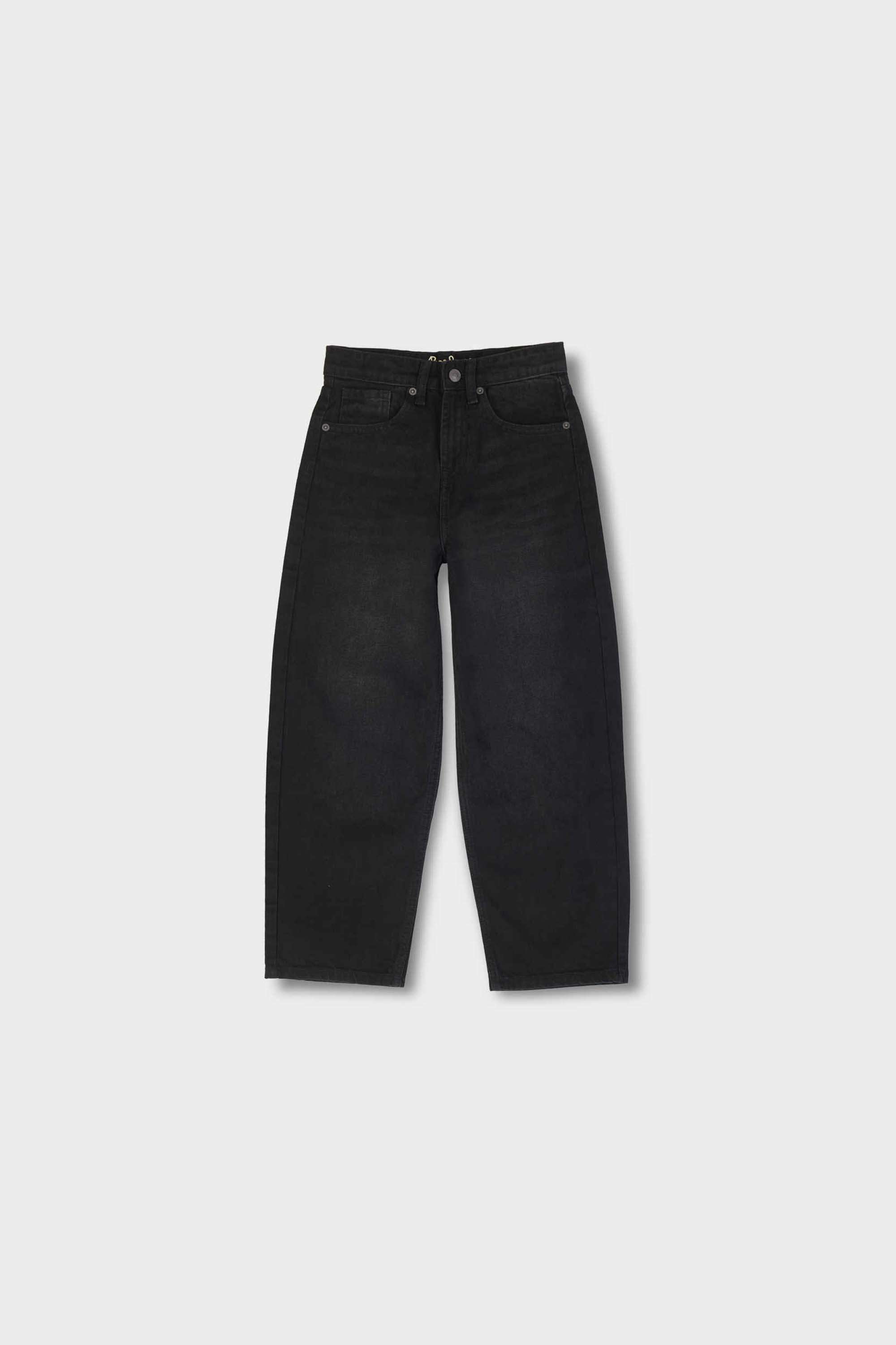Solid-Blended-Fabric-Regular-Fit-Boys-Jeans