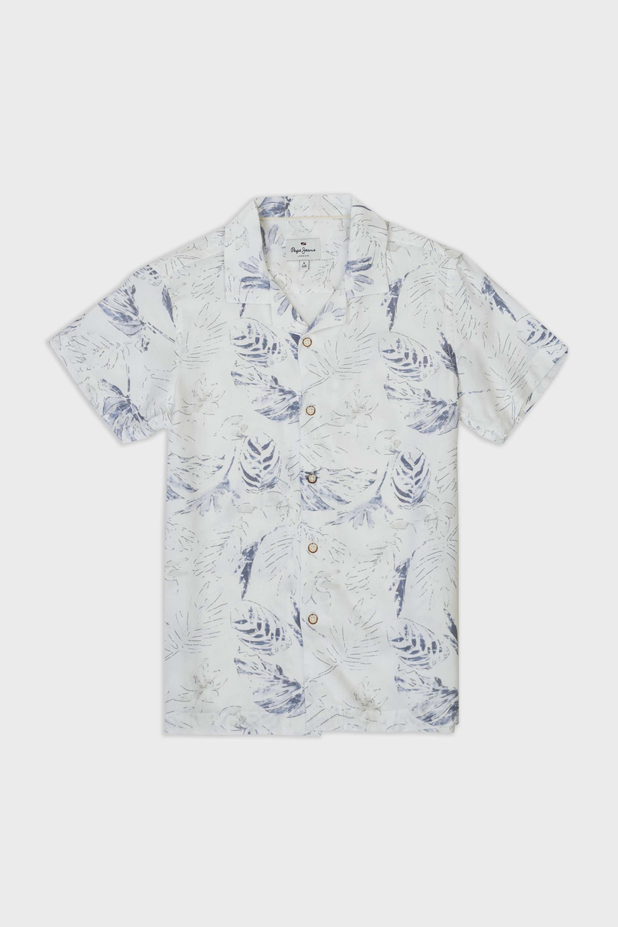 Printed-Viscose-CollaredBoys-Shirt