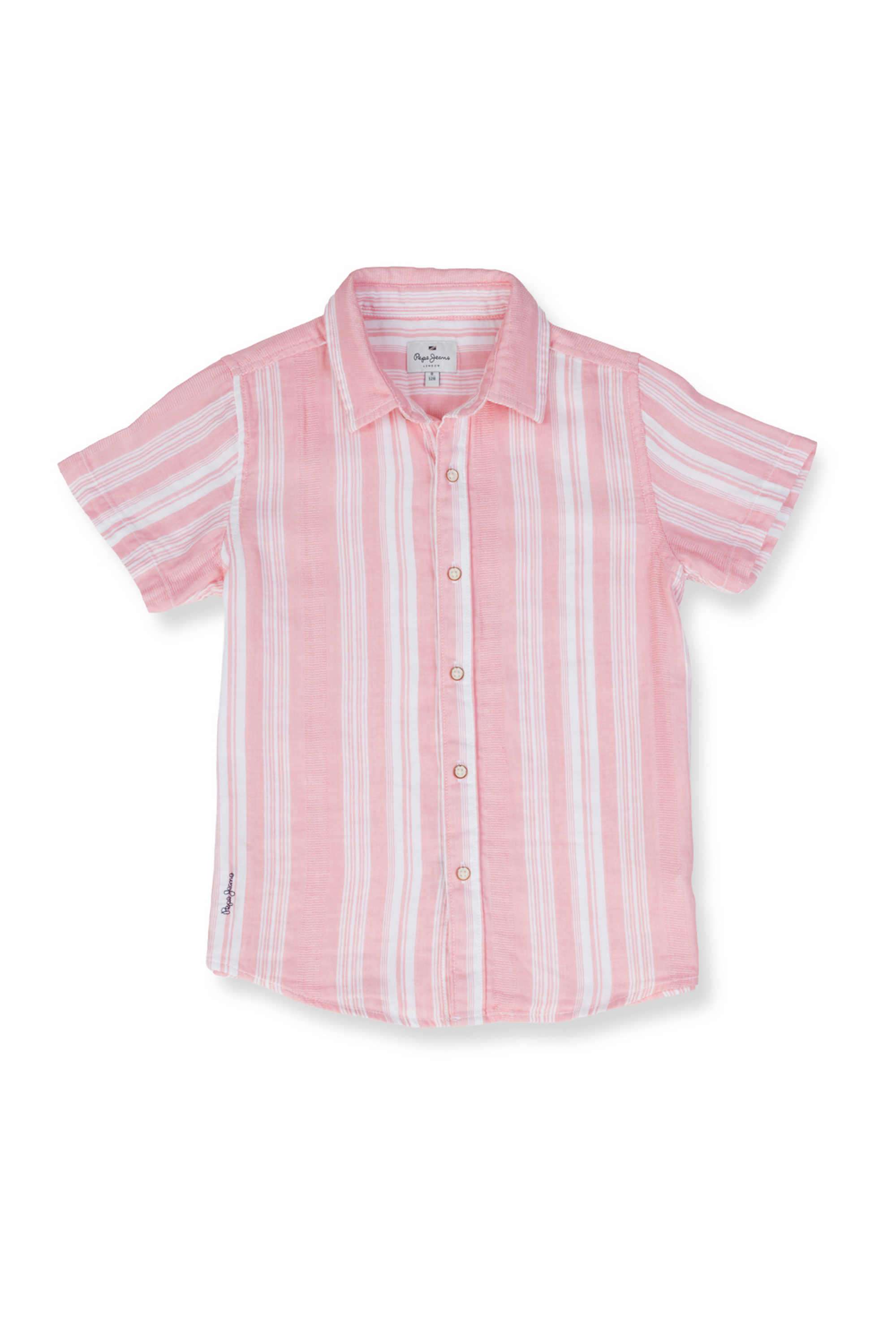 Stripes-Cotton-CollaredBoys-Shirt