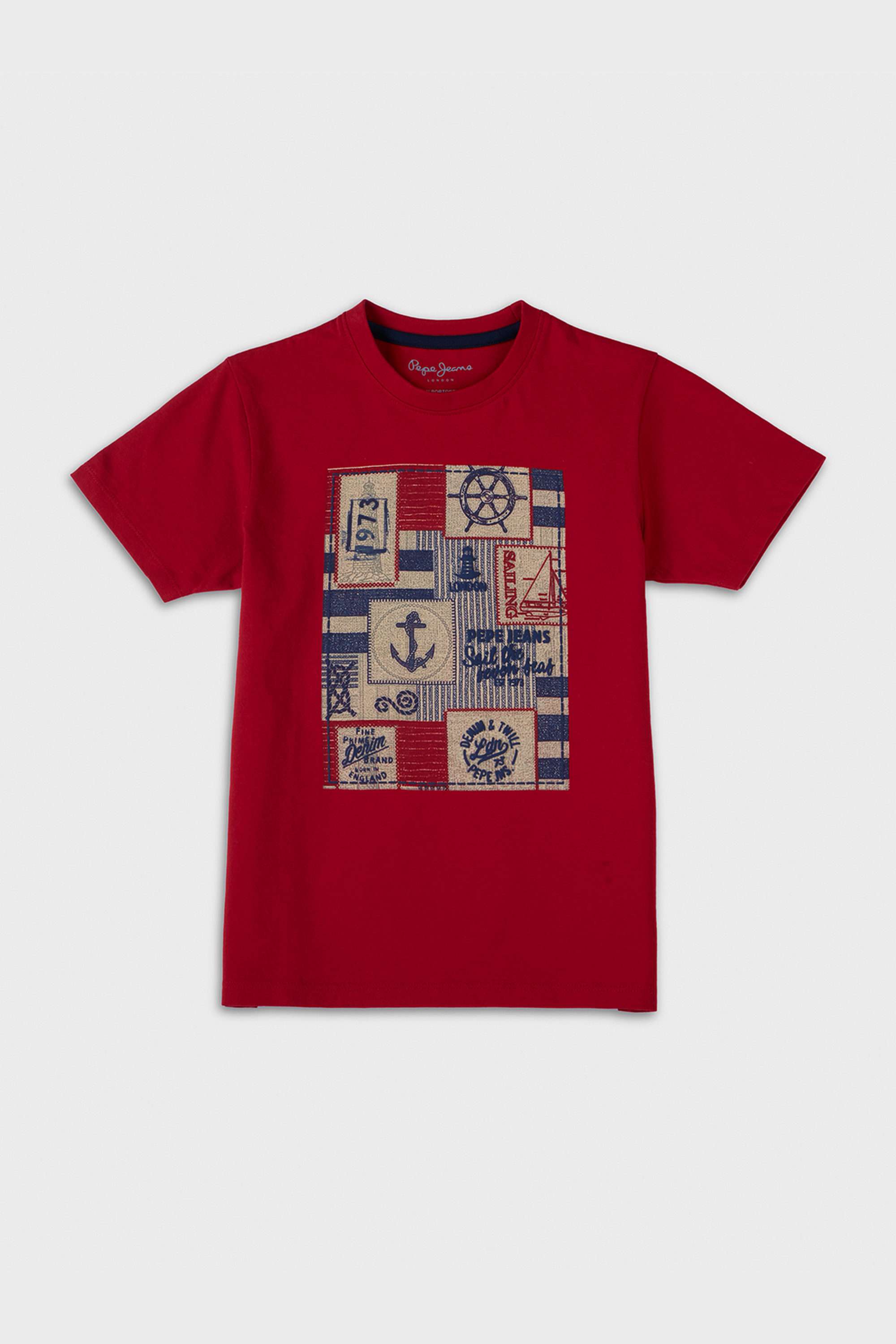 Graphic-Print-Cotton-Round-Neck-Boys-T-Shirt