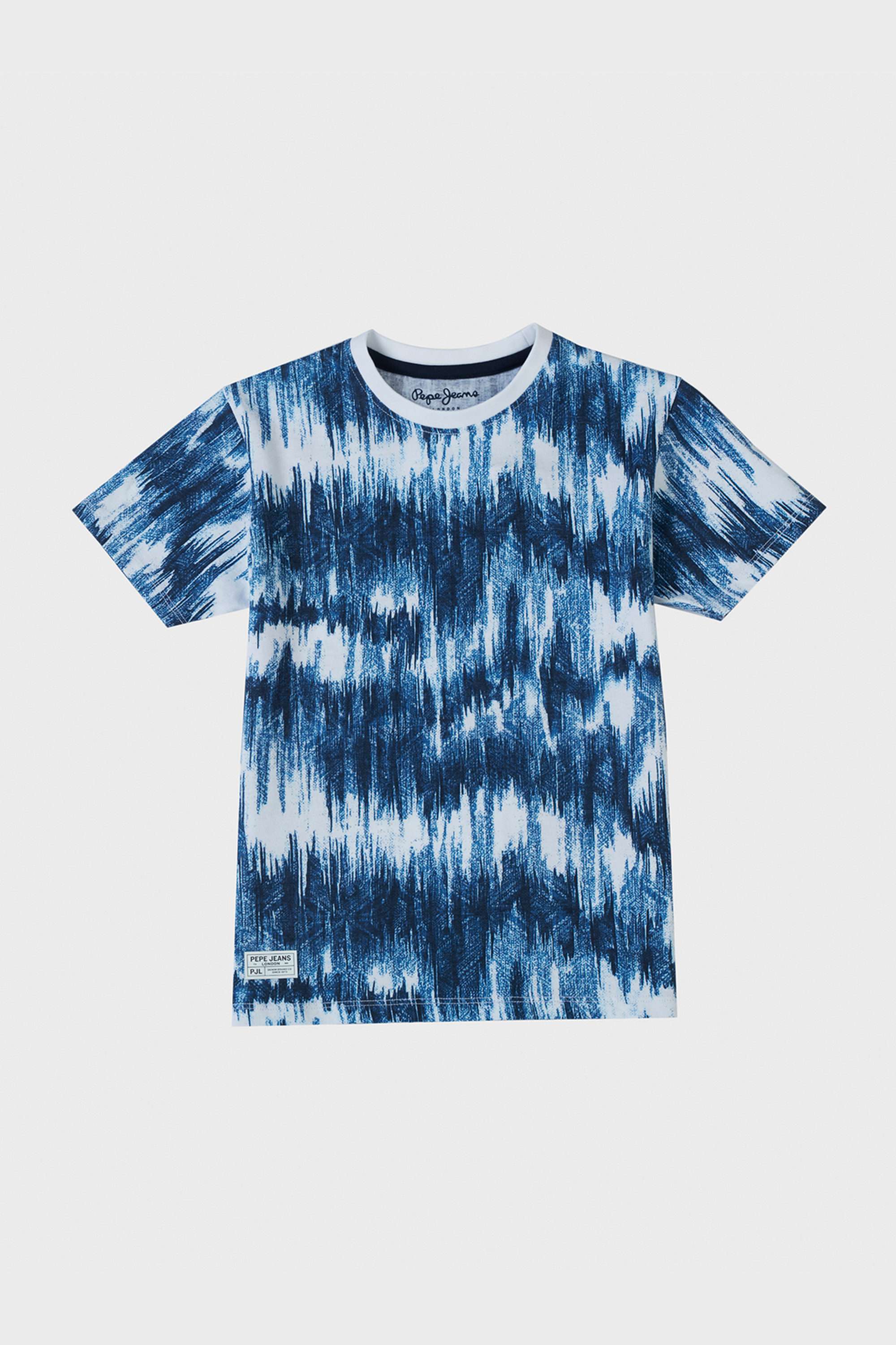 Abstract-Cotton-Round-Neck-Boys-T-Shirt