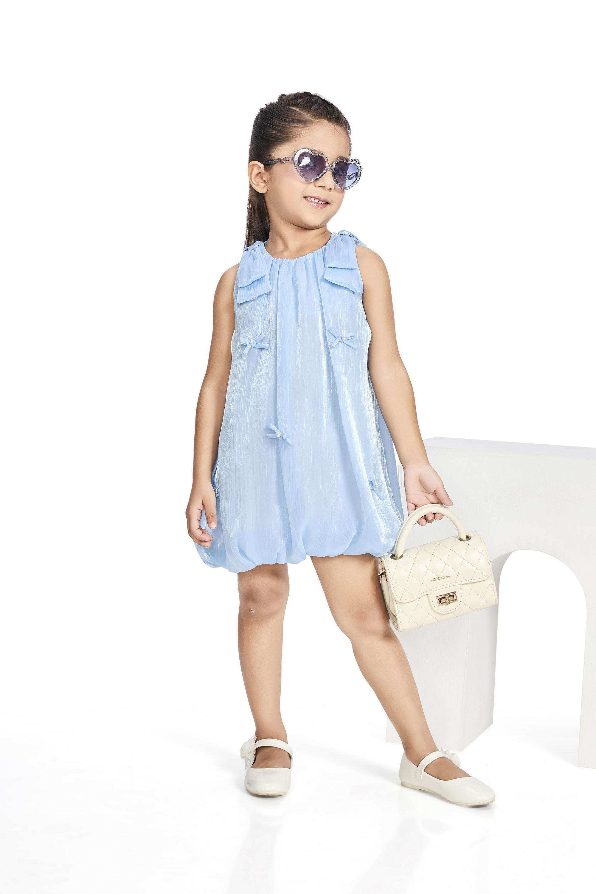 Embellished-Polyester-Round-Neck-Girls-Party-Wear-Dress