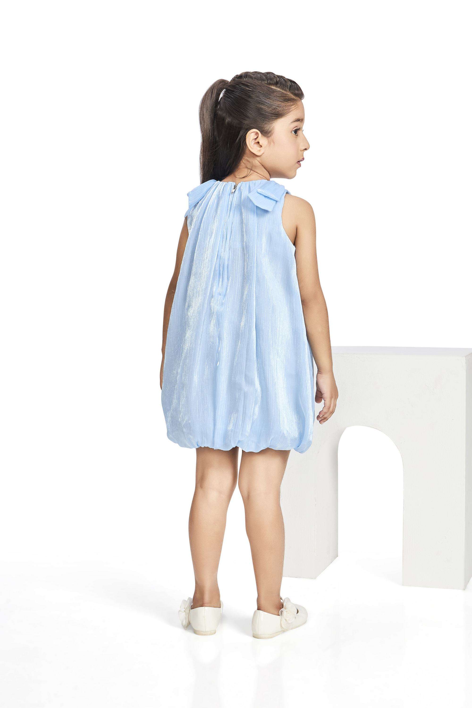 Embellished-Polyester-Round-Neck-Girls-Party-Wear-Dress