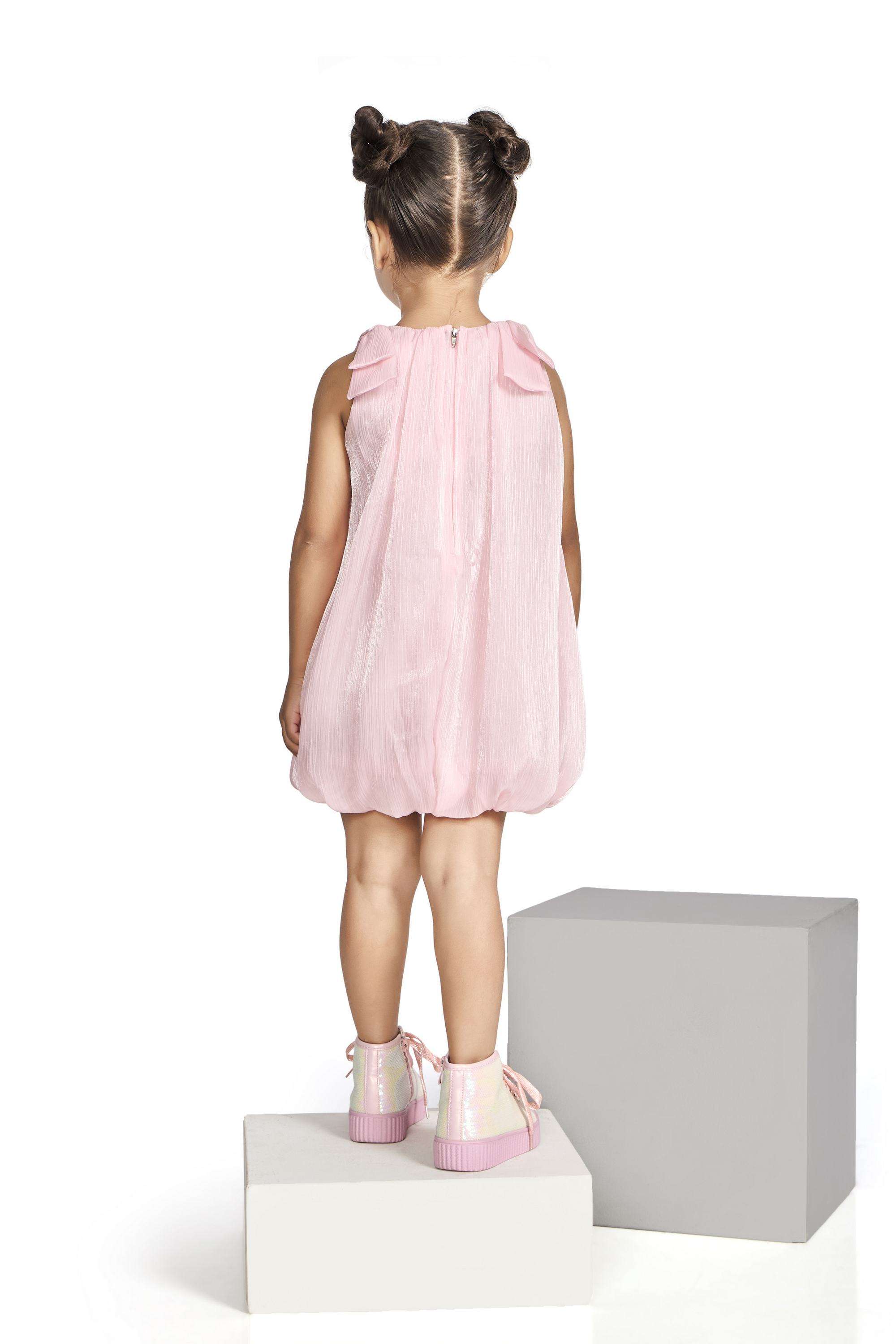 Embellished-Polyester-Round-Neck-Girls-Party-Wear-Dress