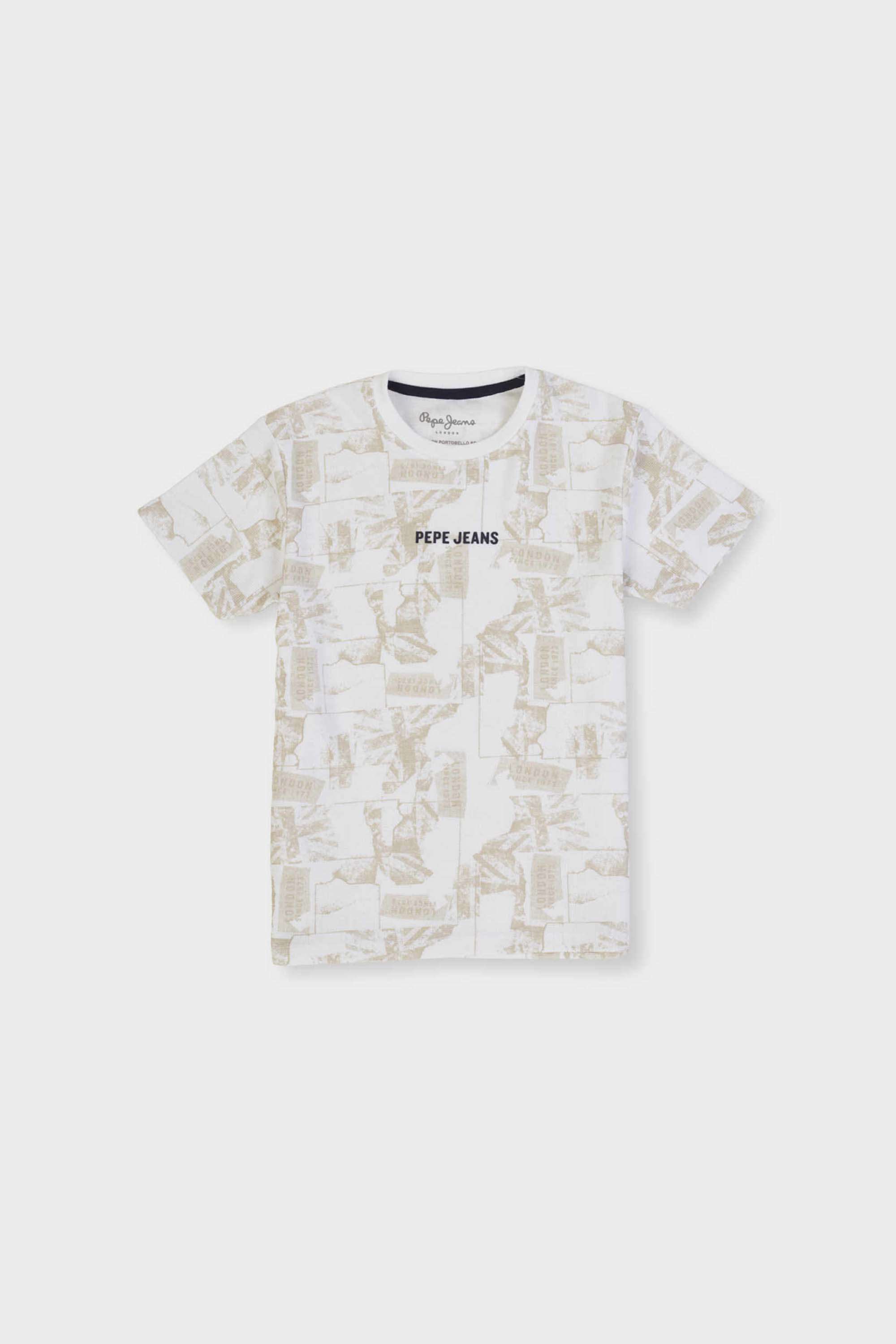 Solid-Blended-Fabric-Round-Neck-Boys-T-Shirt
