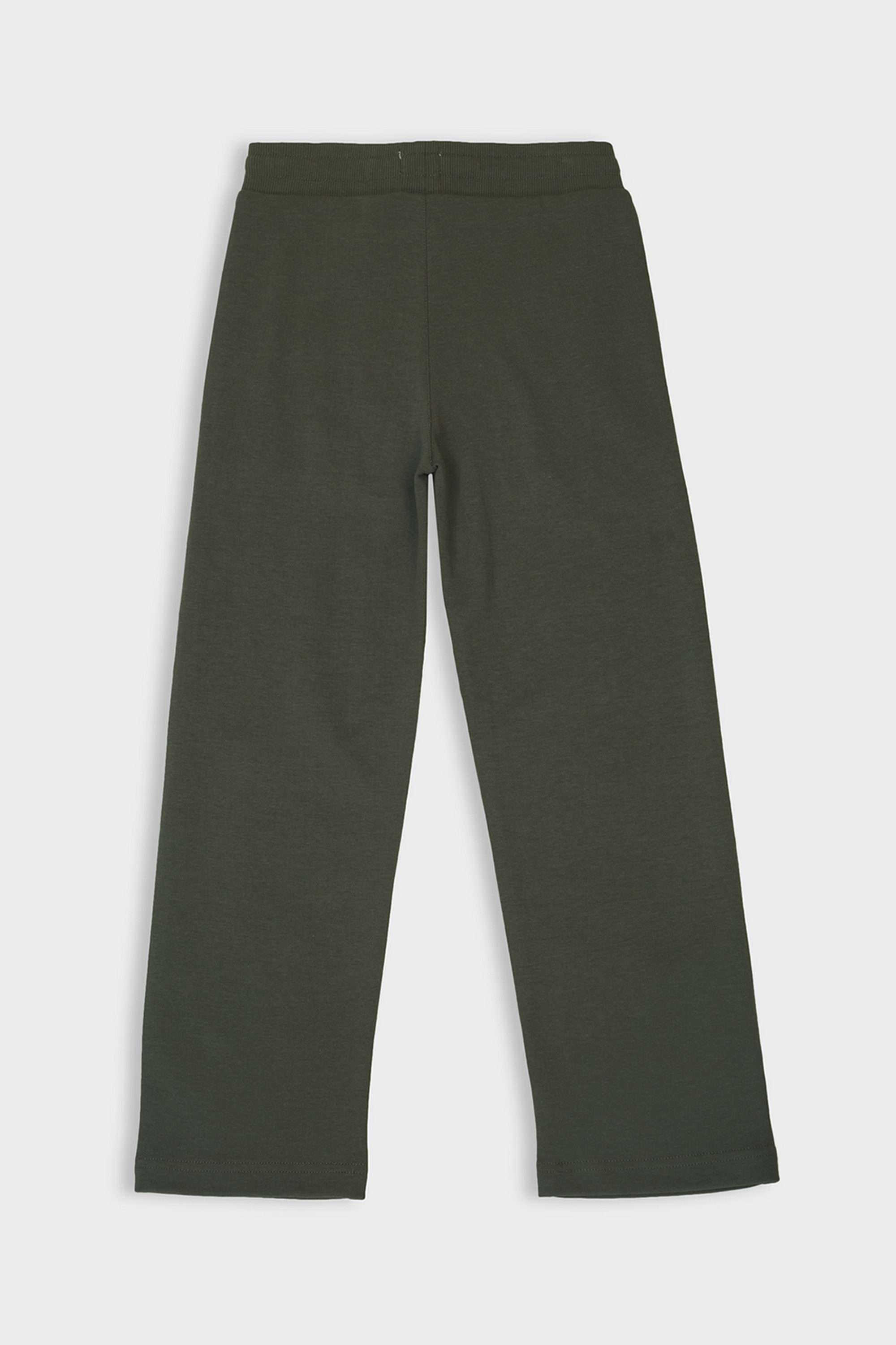 Solid-Poly-Cotton-Regular-Fit-Boys-Joggers