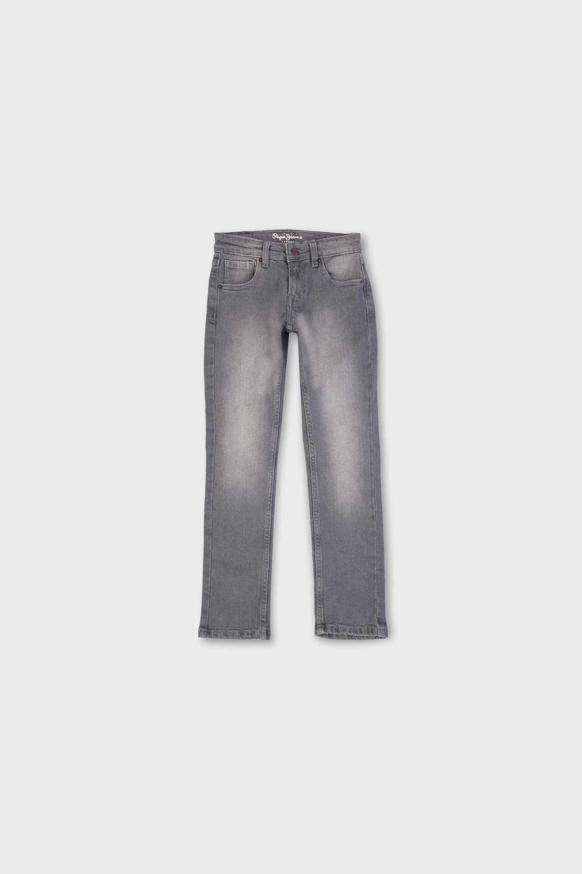 Solid-Blended-Fabric-Regular-Fit-Boys-Jeans