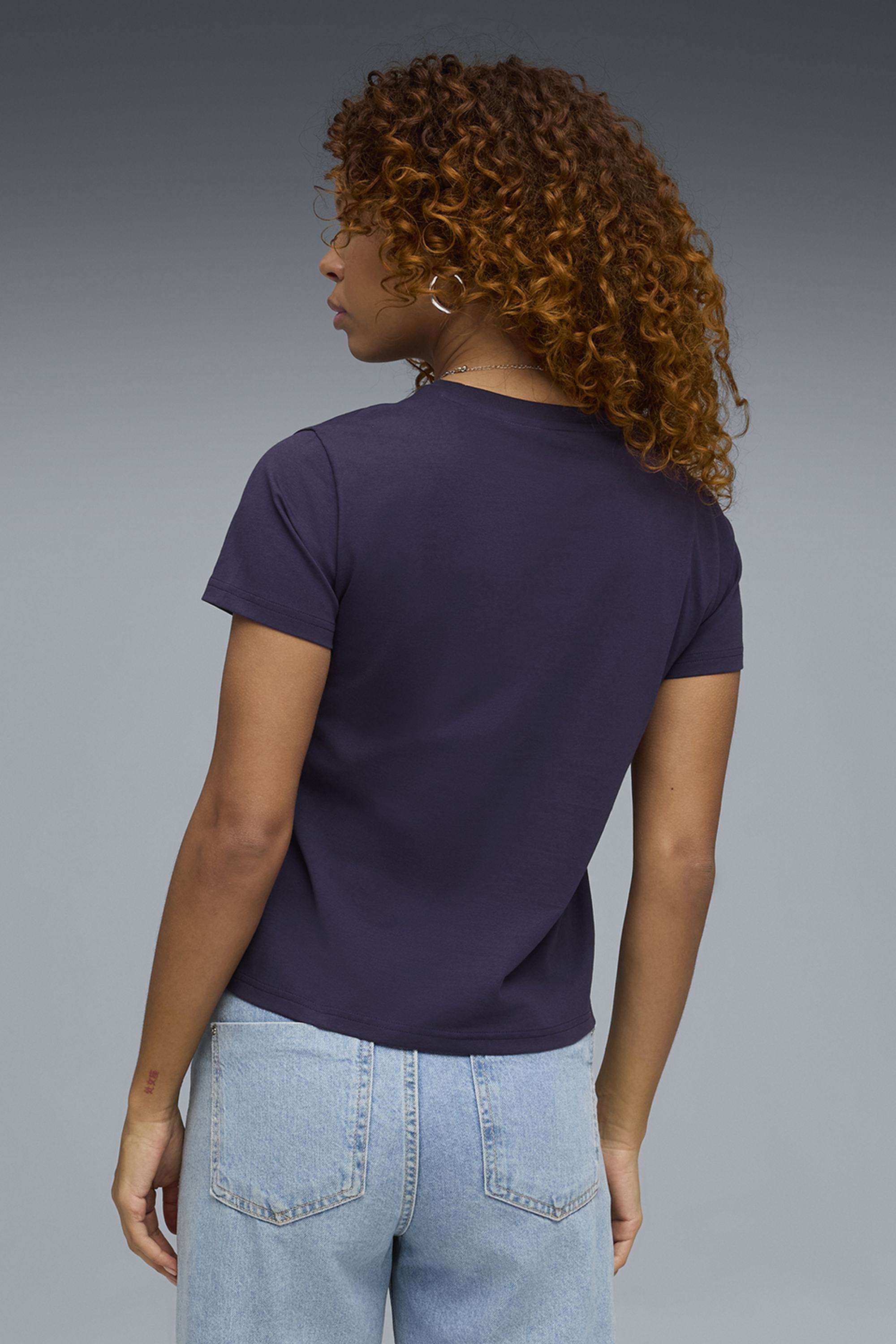 Solid-Cotton-Women-s-T-Shirt