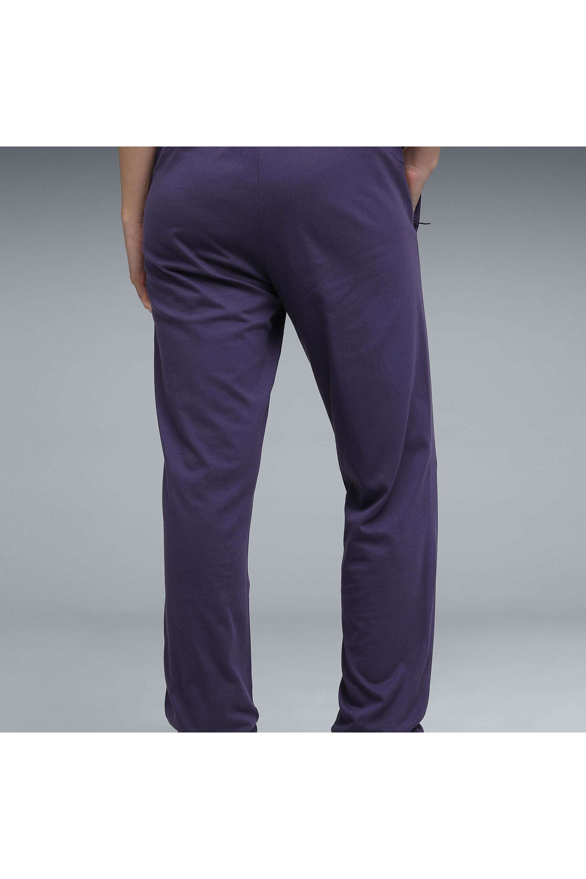 Solid-Cotton-Women-s-Athleisure-Pants