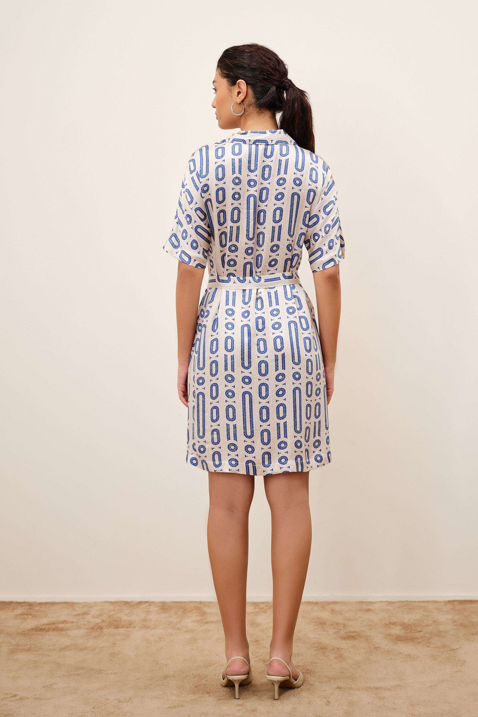 Solid-Blended-Fabric-Women-Dress